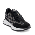 DKNY Women’s Naples Checkered Running Sneakers in Black, Size US 5/ EU 35, NEW