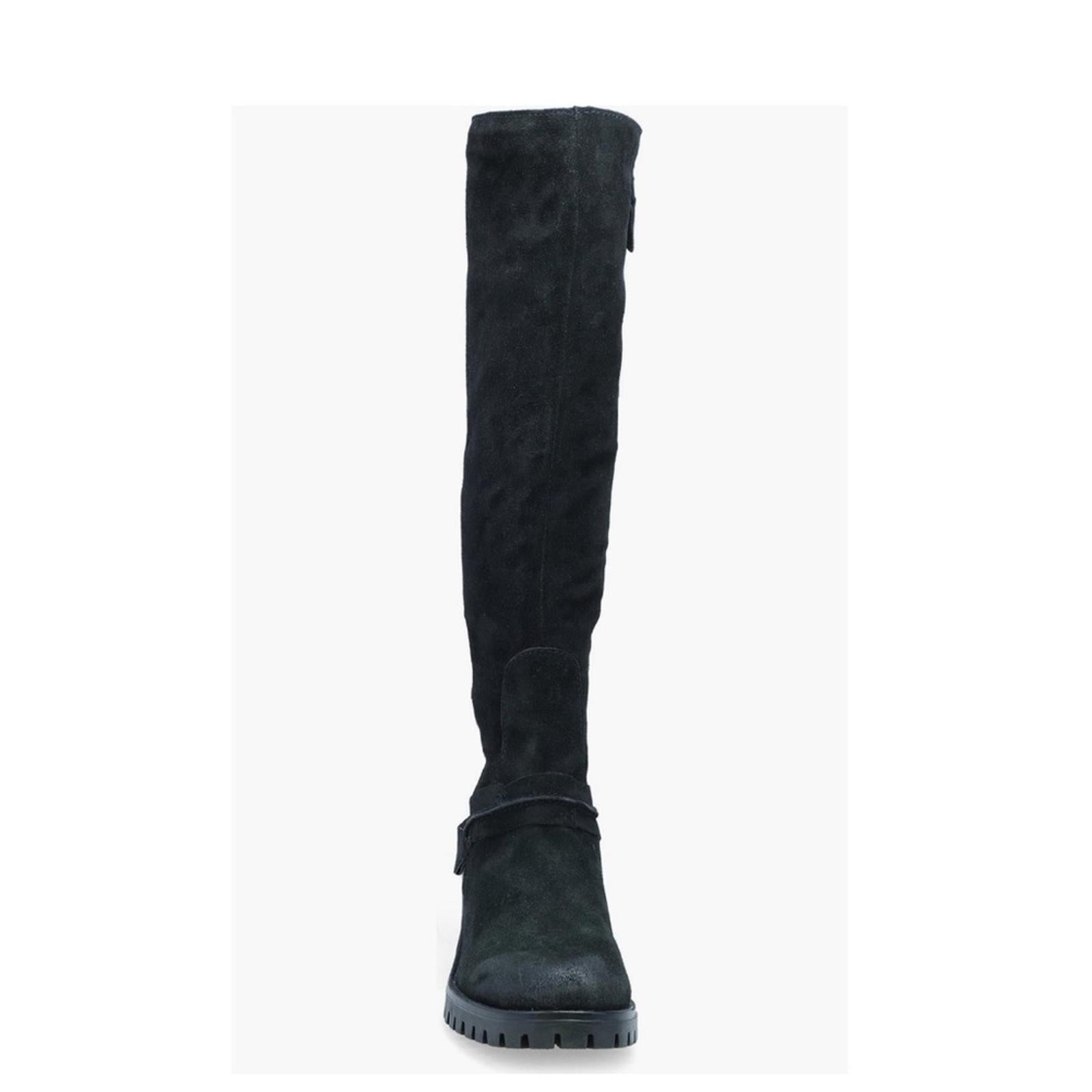 Miz Mooz Mayer Knee High Boots in Black, Size 36 New w/o Box