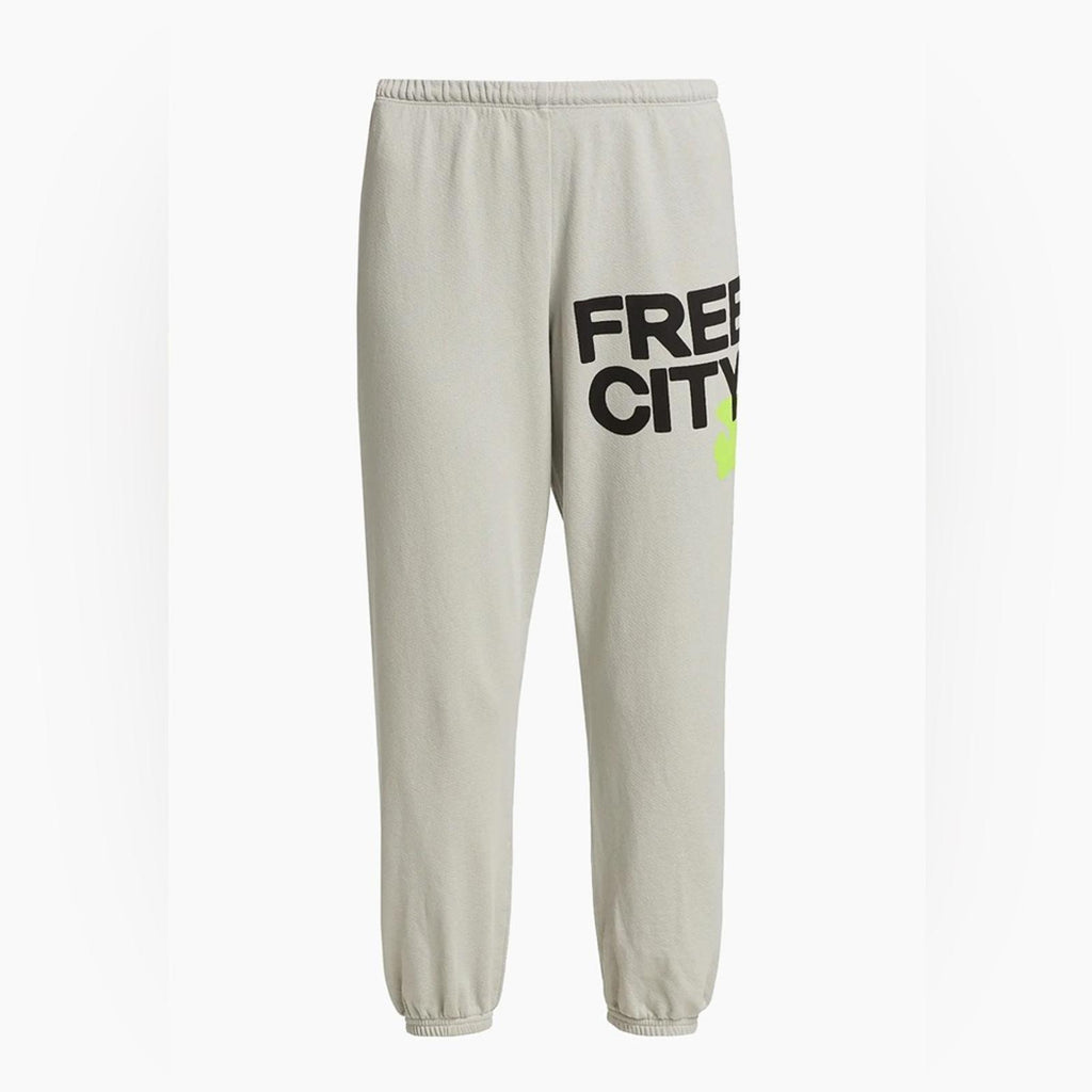 Freecity Logo Cotton Sweatpants in