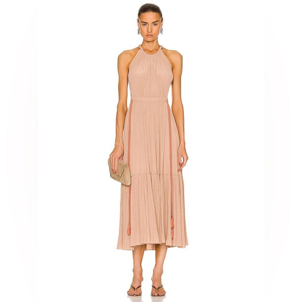 A.L.C. Ella Pleated Midi Dress, Size 0, New w/Tag, Revolve