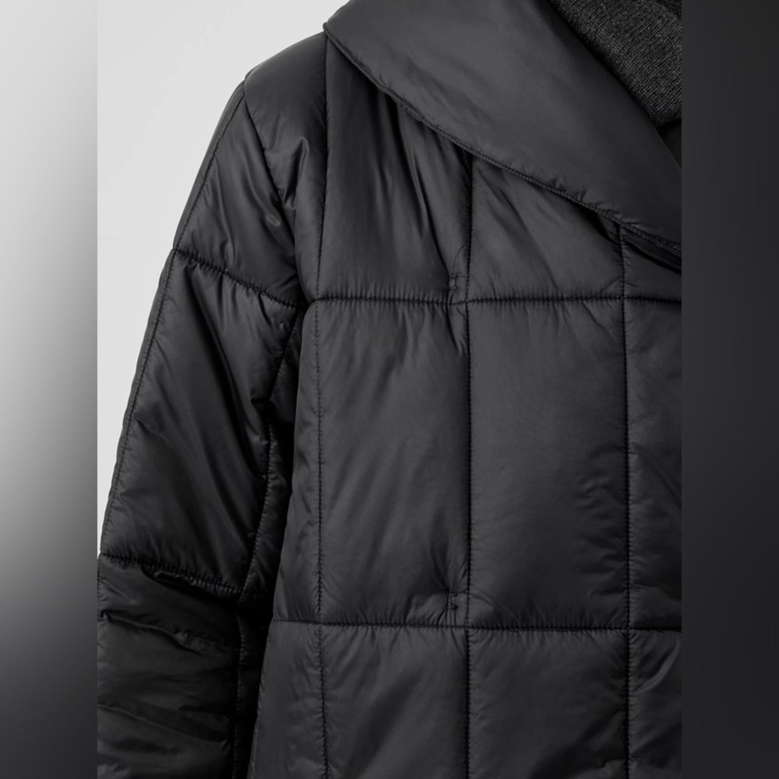 Eileen Fisher Eggshell Recycled Nylon Reversible Coat Size XS New w/Tag SOLD OUT