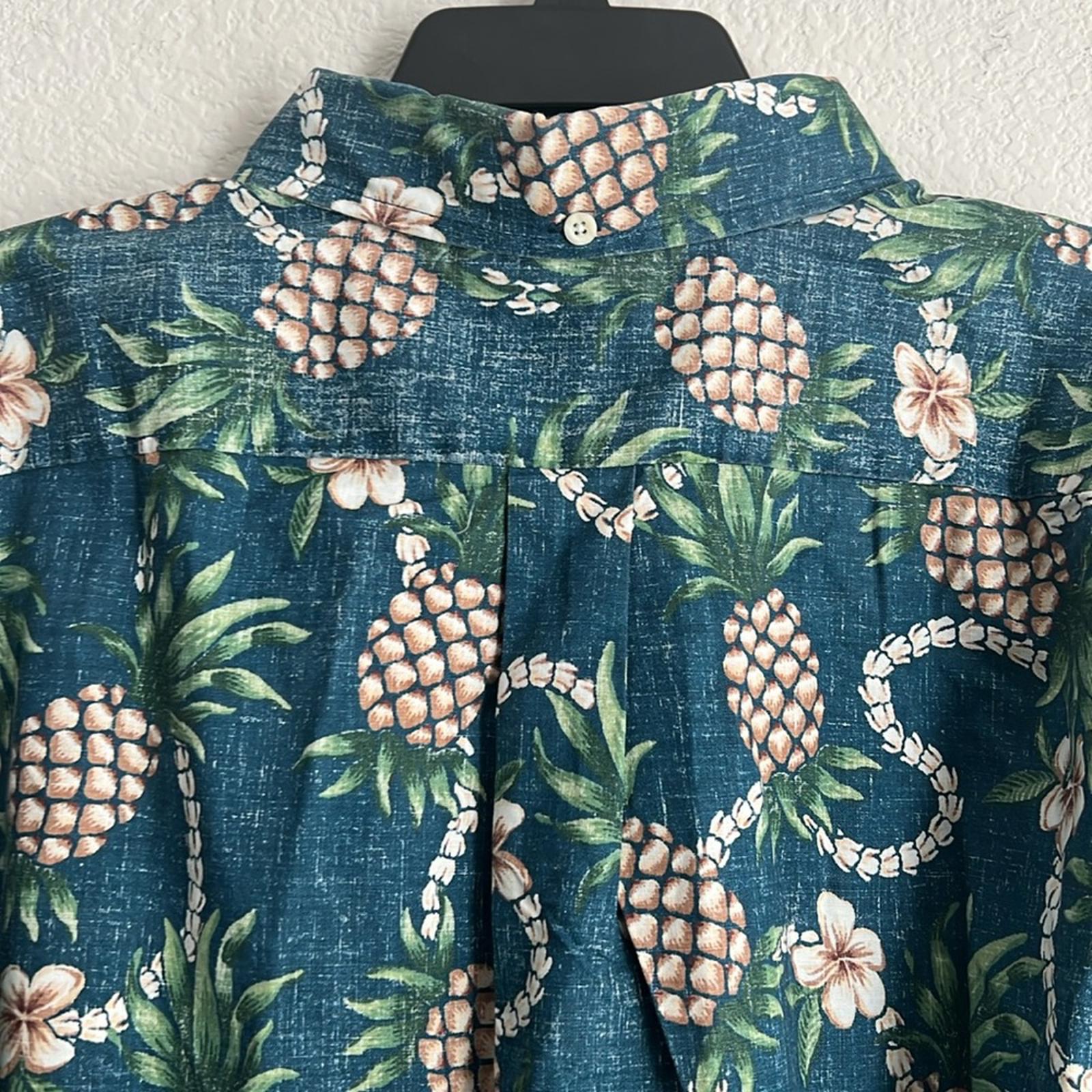 Reyn Spooner Pining for You Shirt in Real Teal, NWT, Size XXL