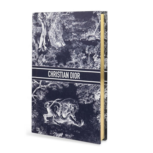 Christian Dior Riviera Notebook Toile De Jouy Scrapbook in Navy / White NEW