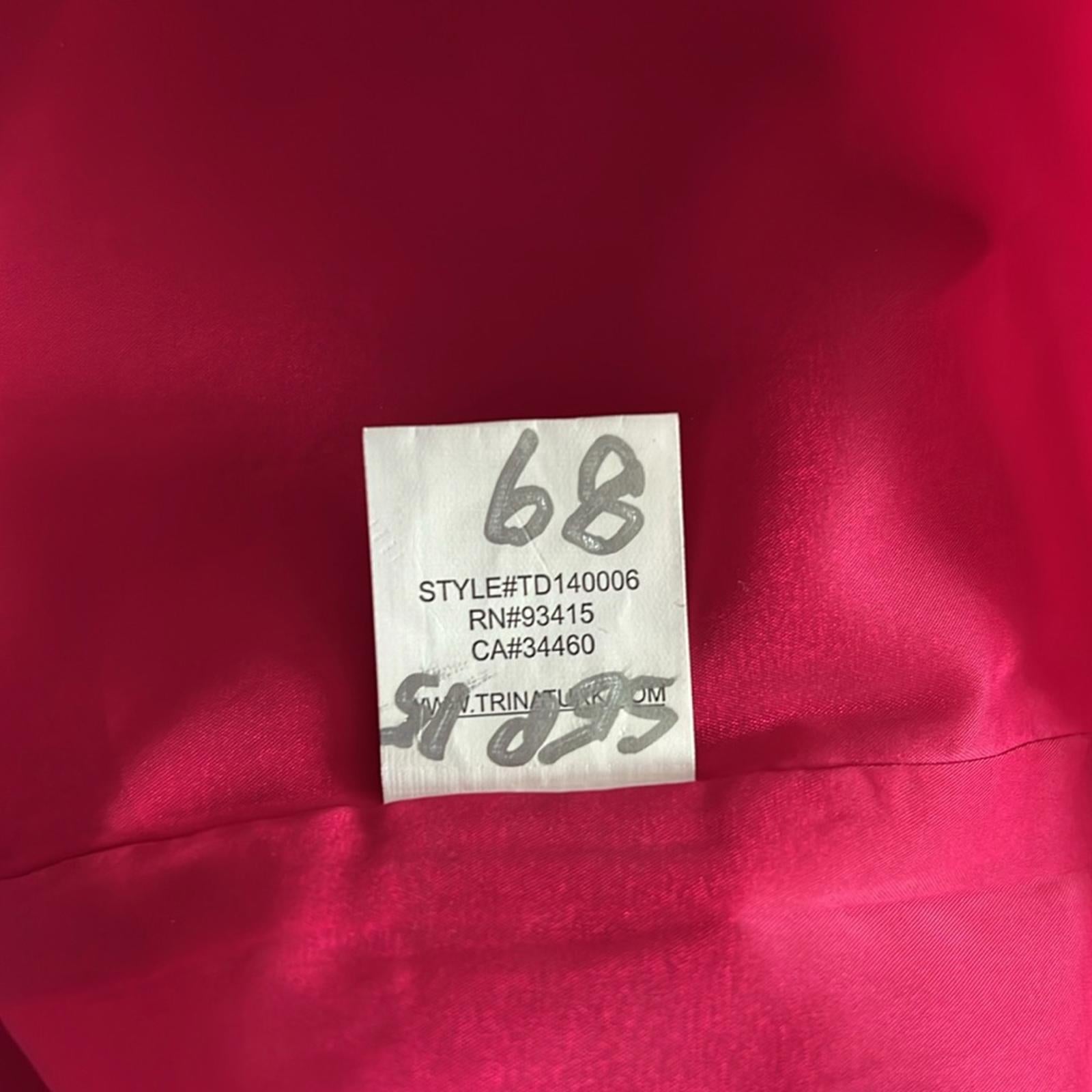 NEW Trina Turk Jeri Dress in Fuchsia Pink, Size 4 EXCELLENT New w/o Tag
