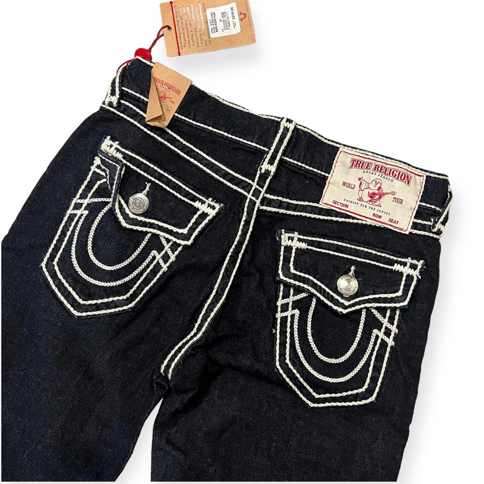 True Religion Men's Jeans Ricky Straight Leg, Size 31 New w/Tag Retail $259
