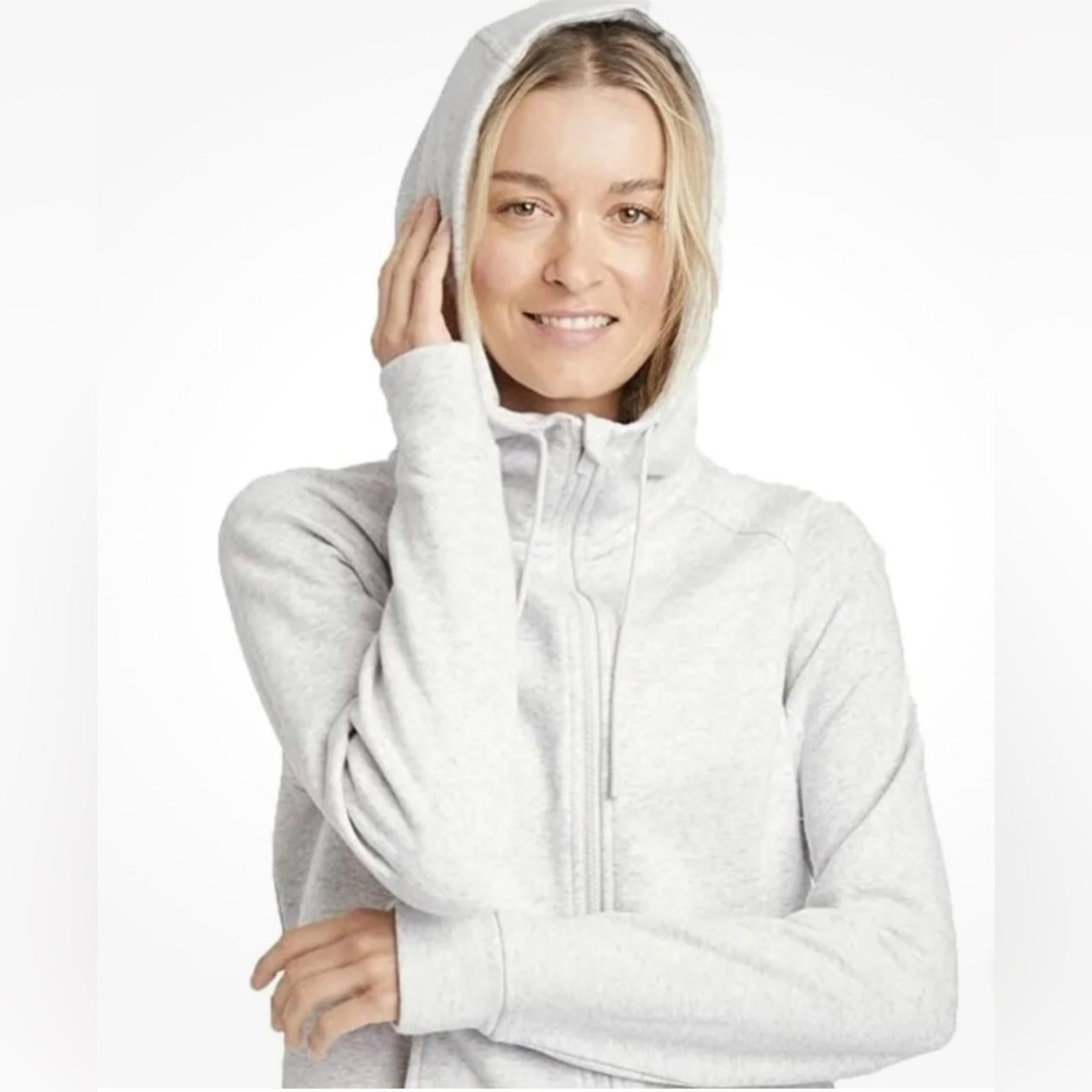 2-Piece All in Motion Fleece Joggers + Full Zip Hoodie Sweatshirt, NEW, Size S