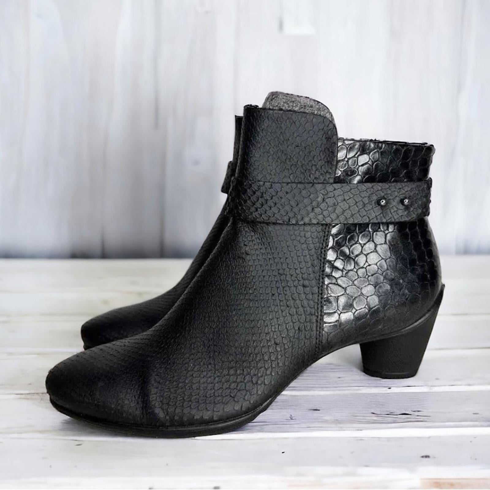 ECCO Sculptured 45 Leather Boots Size EU 40 | US 9-9.5 New in Box Retail $200