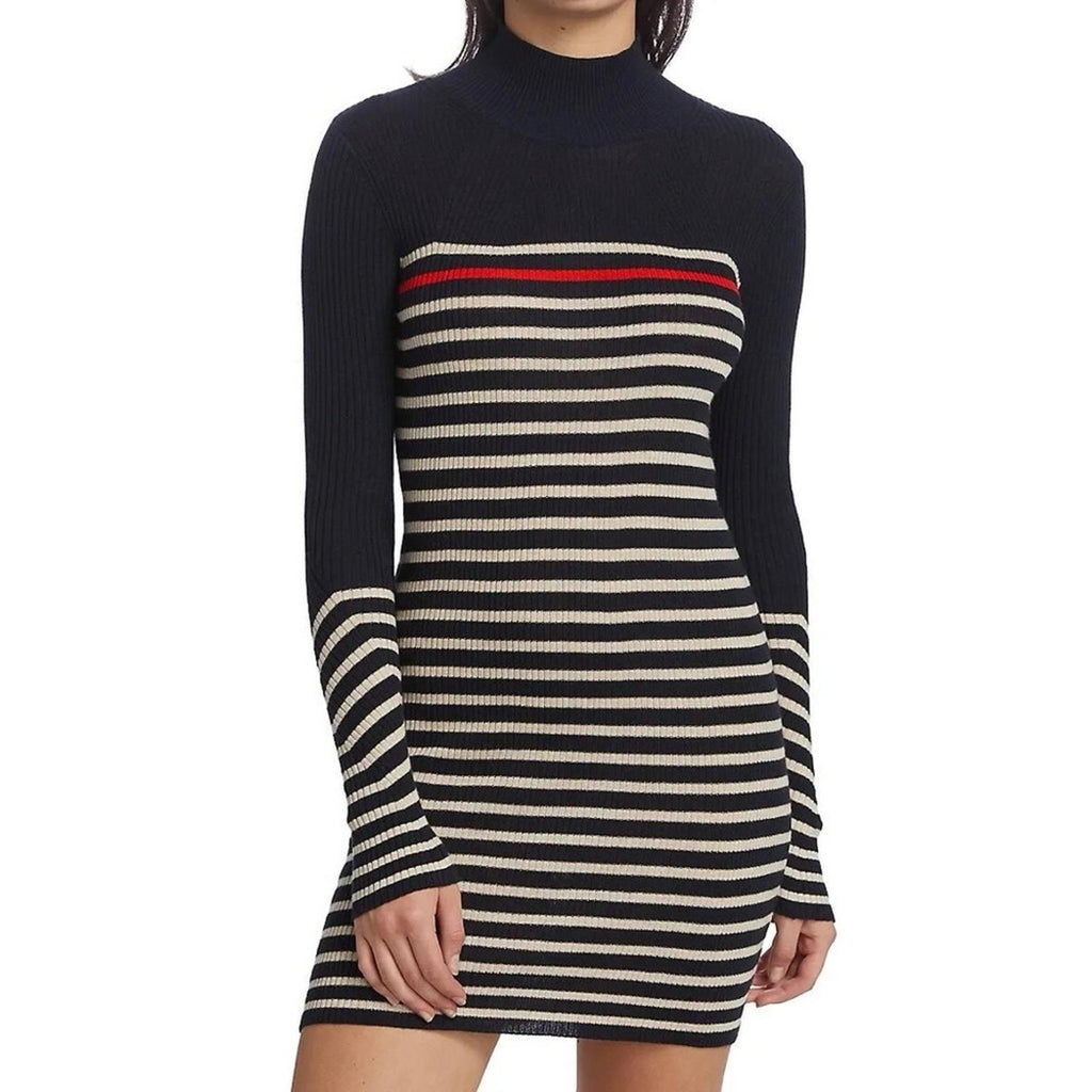 NEW Rag & Bone Kate Stripe Cashmere Blend Dress Size XL New w/o Tag Retail $375