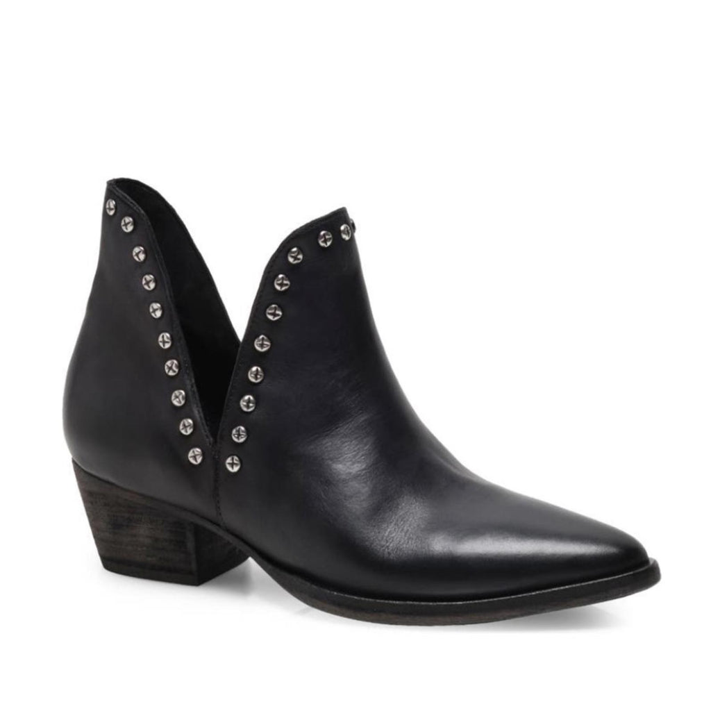 NEW Free People Studded Split Bootie in Black, Size EU 38, US 8, New in Box