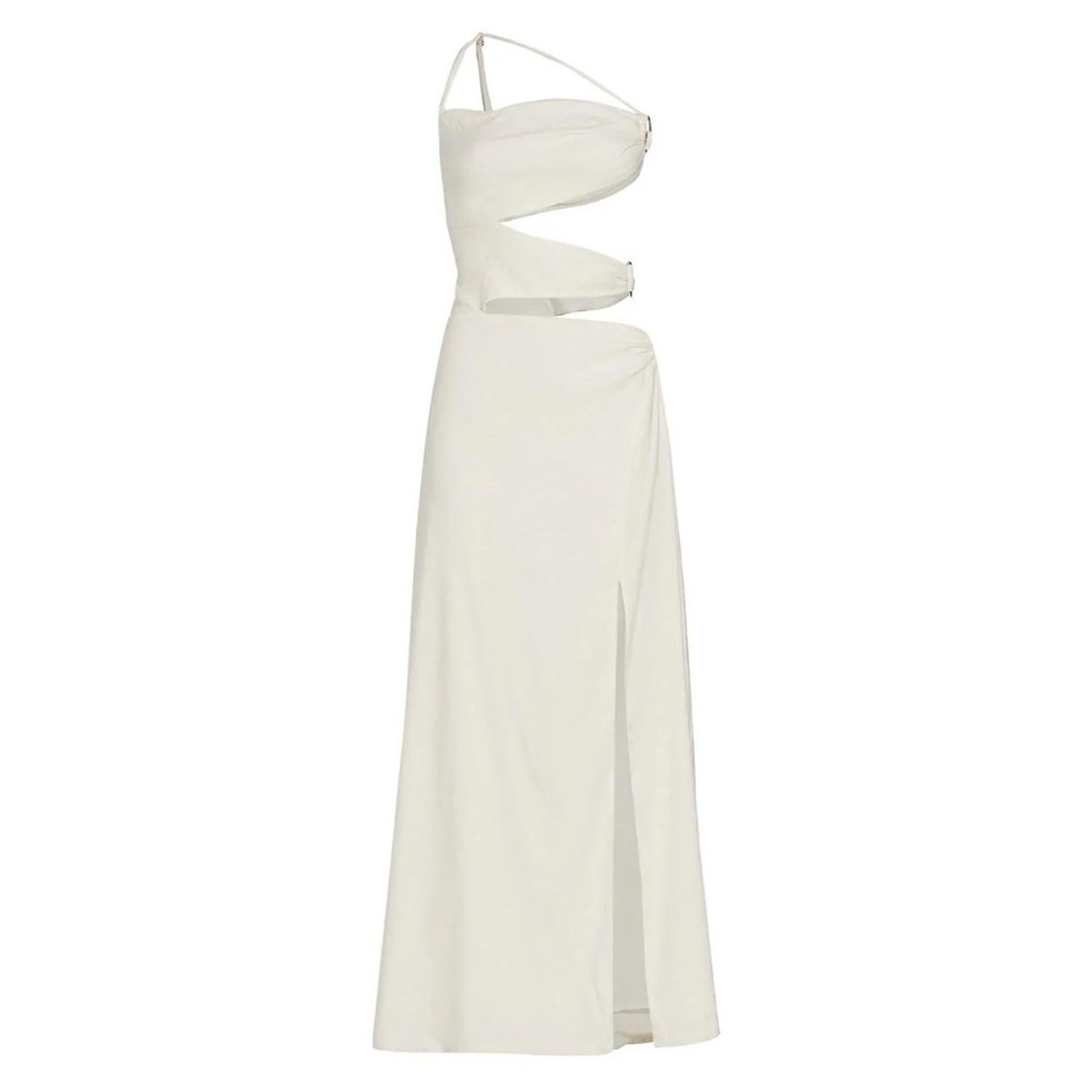 Cult Gaia x Revolve Terese Gown in Cream, NWT, Size 8