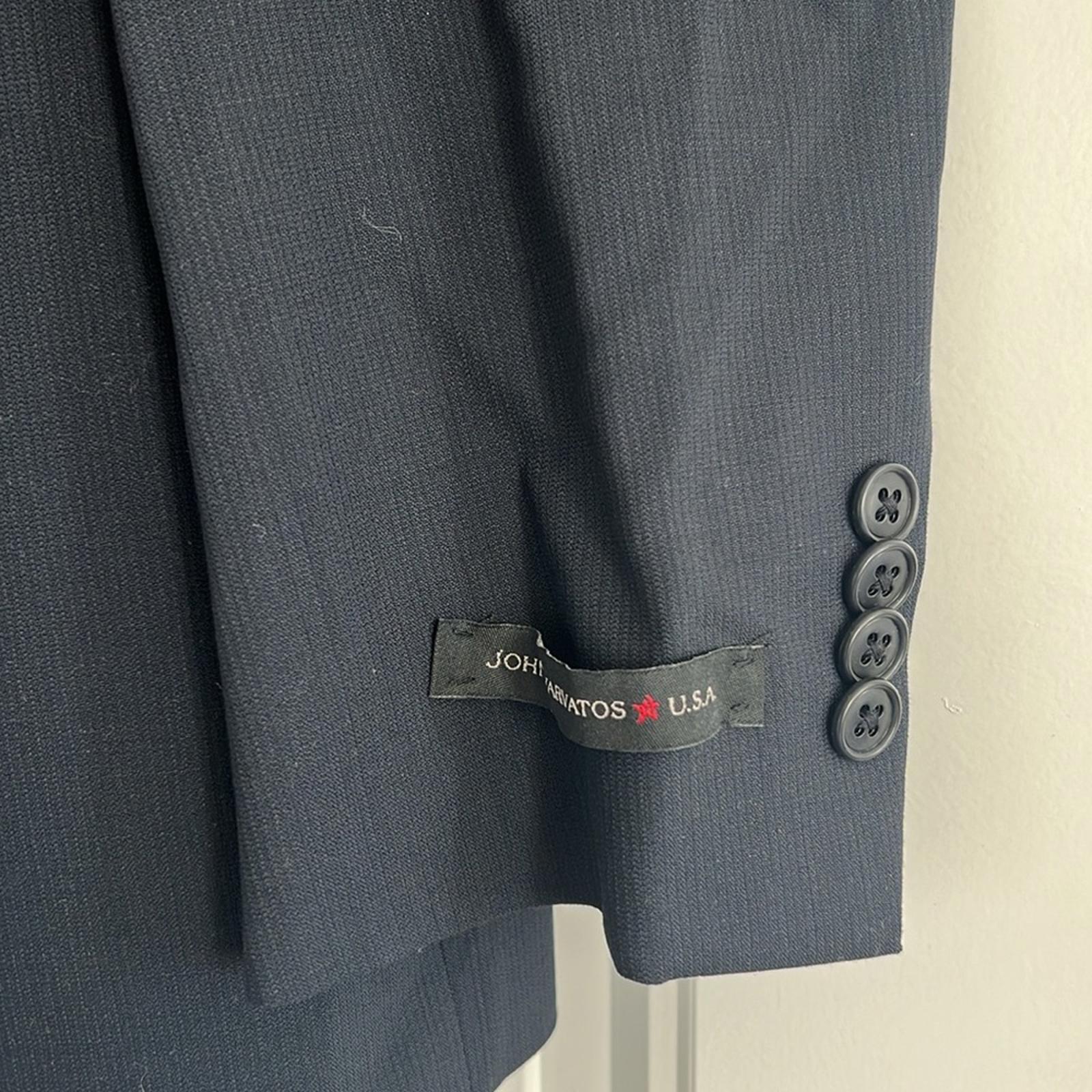 John Varvatos Star USA Slim Fit Suit Separates Navy Wool Size 40L New w/Tag $698