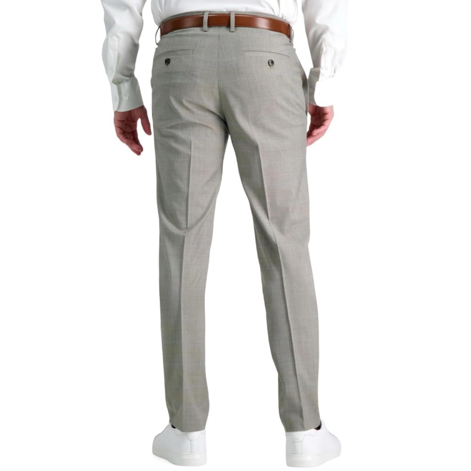 Kenneth Cole REACTION Premium Flex Slim Fit Dress Pants in Oatmeal 30W x 30L NWT