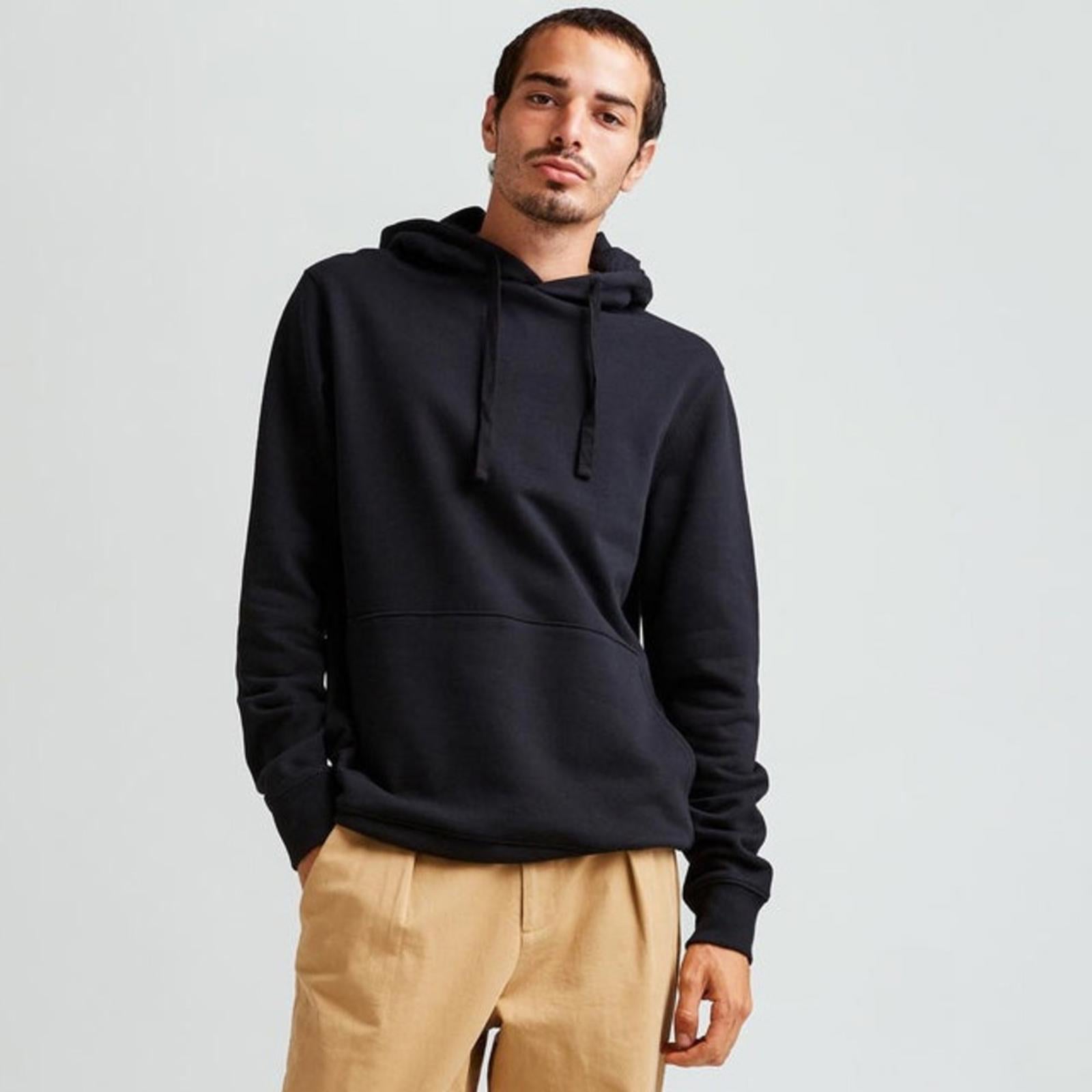 Richer Poorer Men's Recycled Fleece Hoodie in Black, Size S New w/Tag