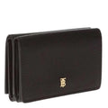 Burberry Pebbled Leather Lark TB Compact Wallet in Black EXCELLENT!