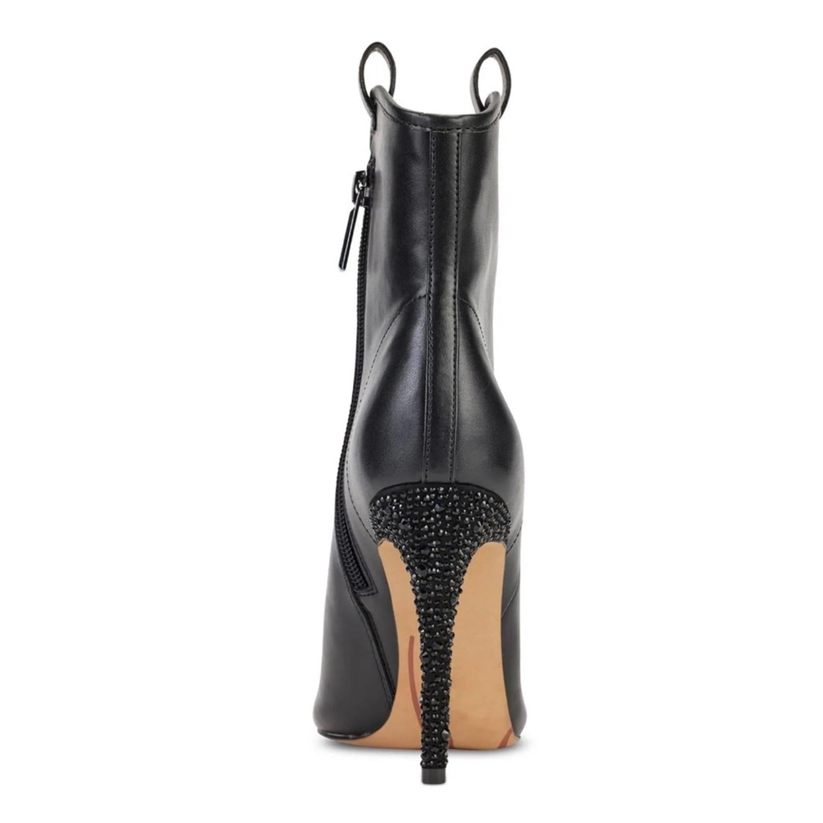 Karl Lagerfeld Paris Clea Stilleto Bootie in Black Size 6.5 New in Box