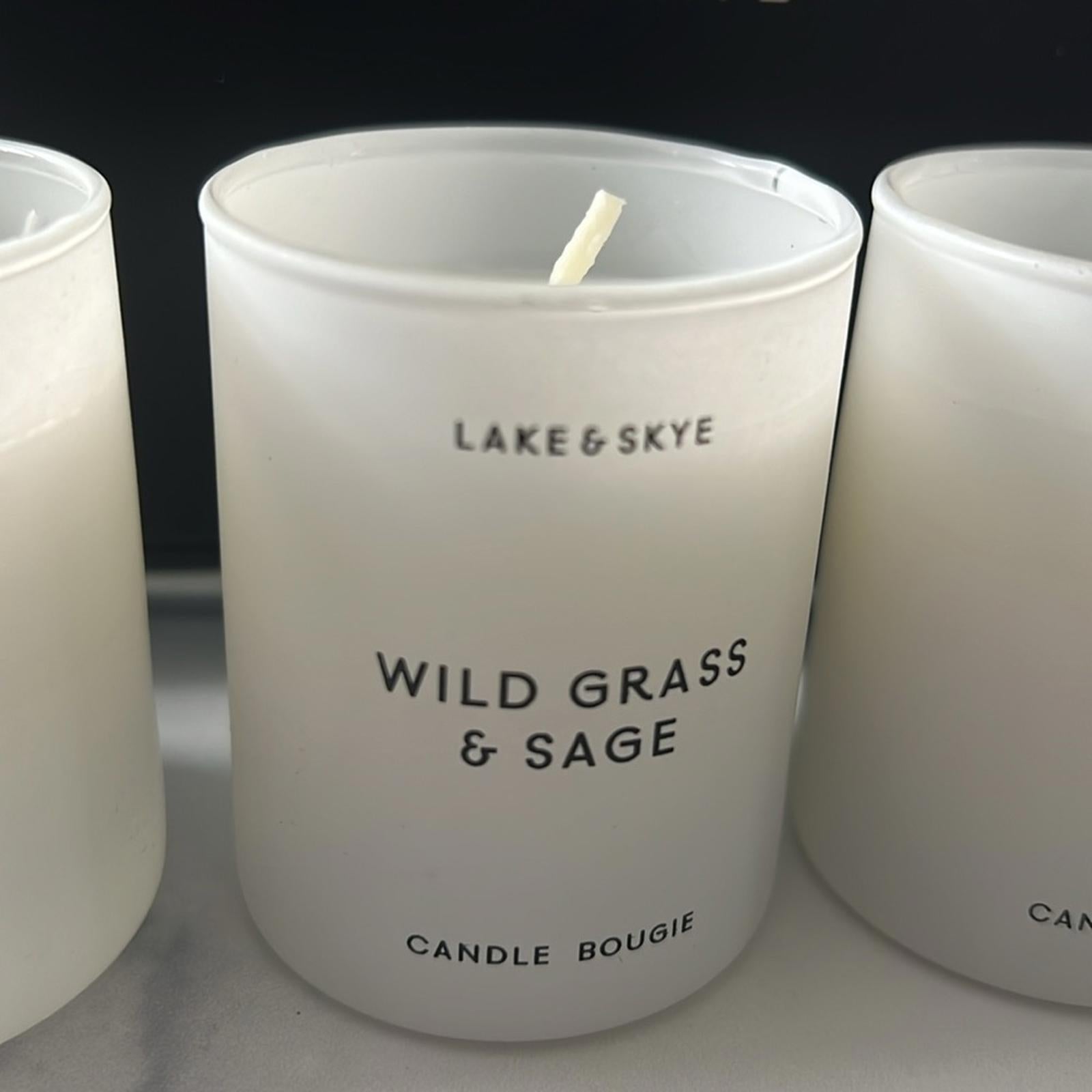 Lake & Skye Mini Candle Trio, Limited Edition, Gift Set New in Box
