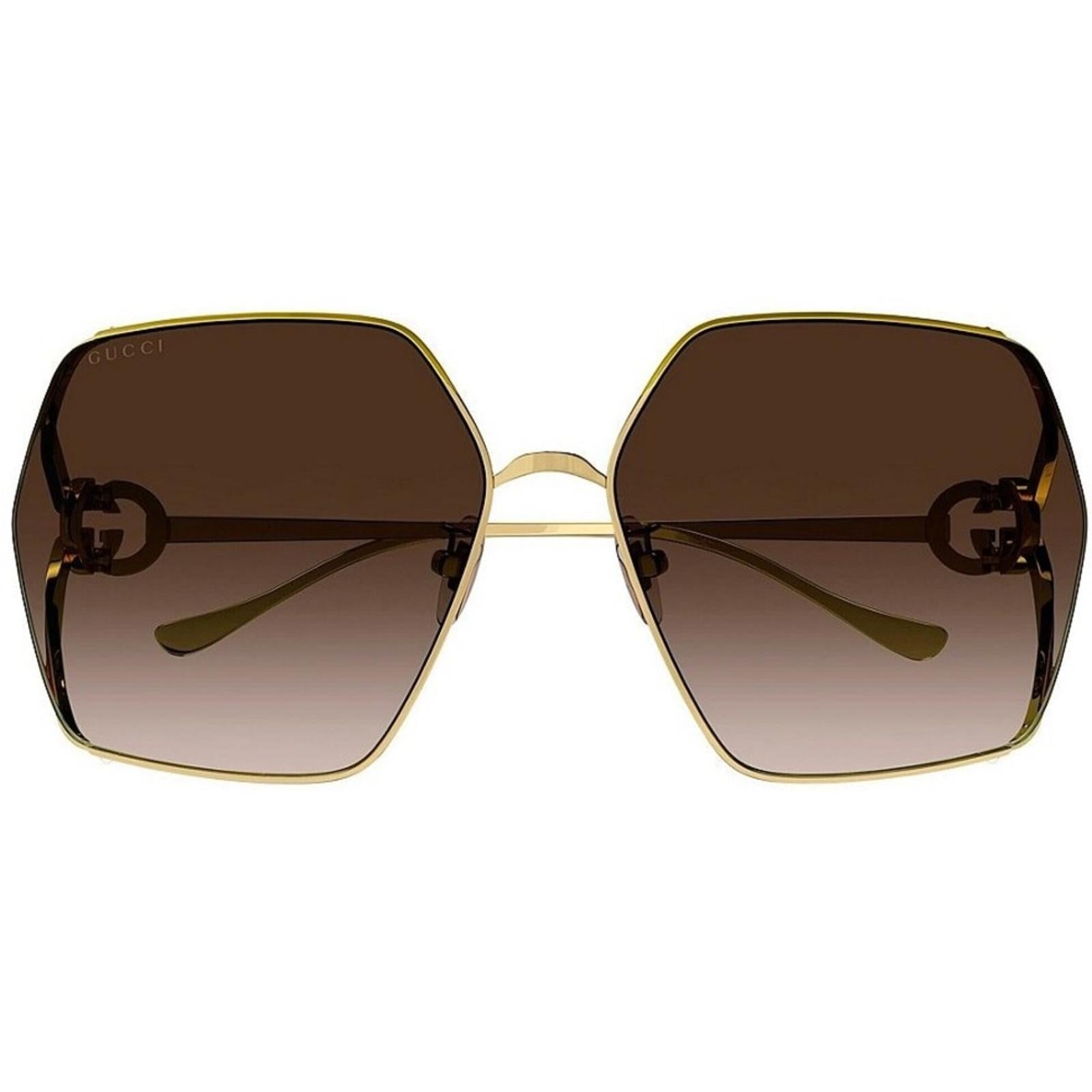 NEW Gucci Women's GG1322S 64mm Square Sunglasses, New w/o Tag $710