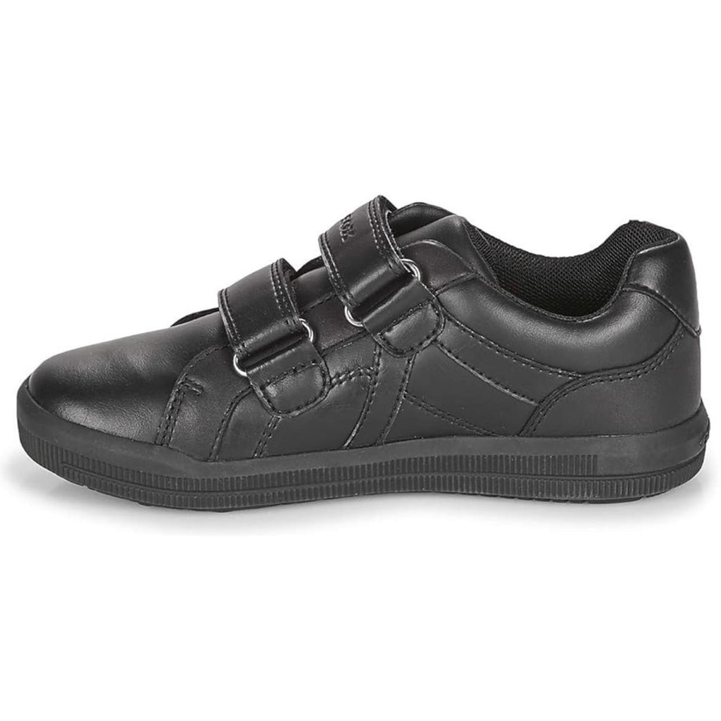 Geox Boys' J Arzach Boy G Trainers in Black, Size 3.5, NEW in Box