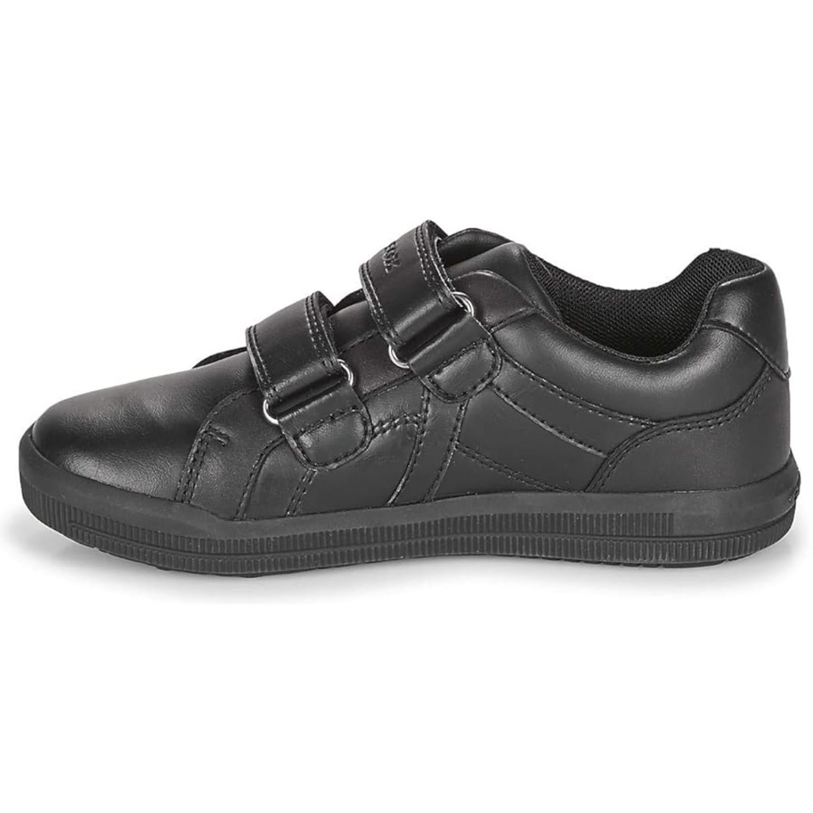 Geox Boys' J Arzach Boy G Trainers in Black, Size 3.5, NEW in Box