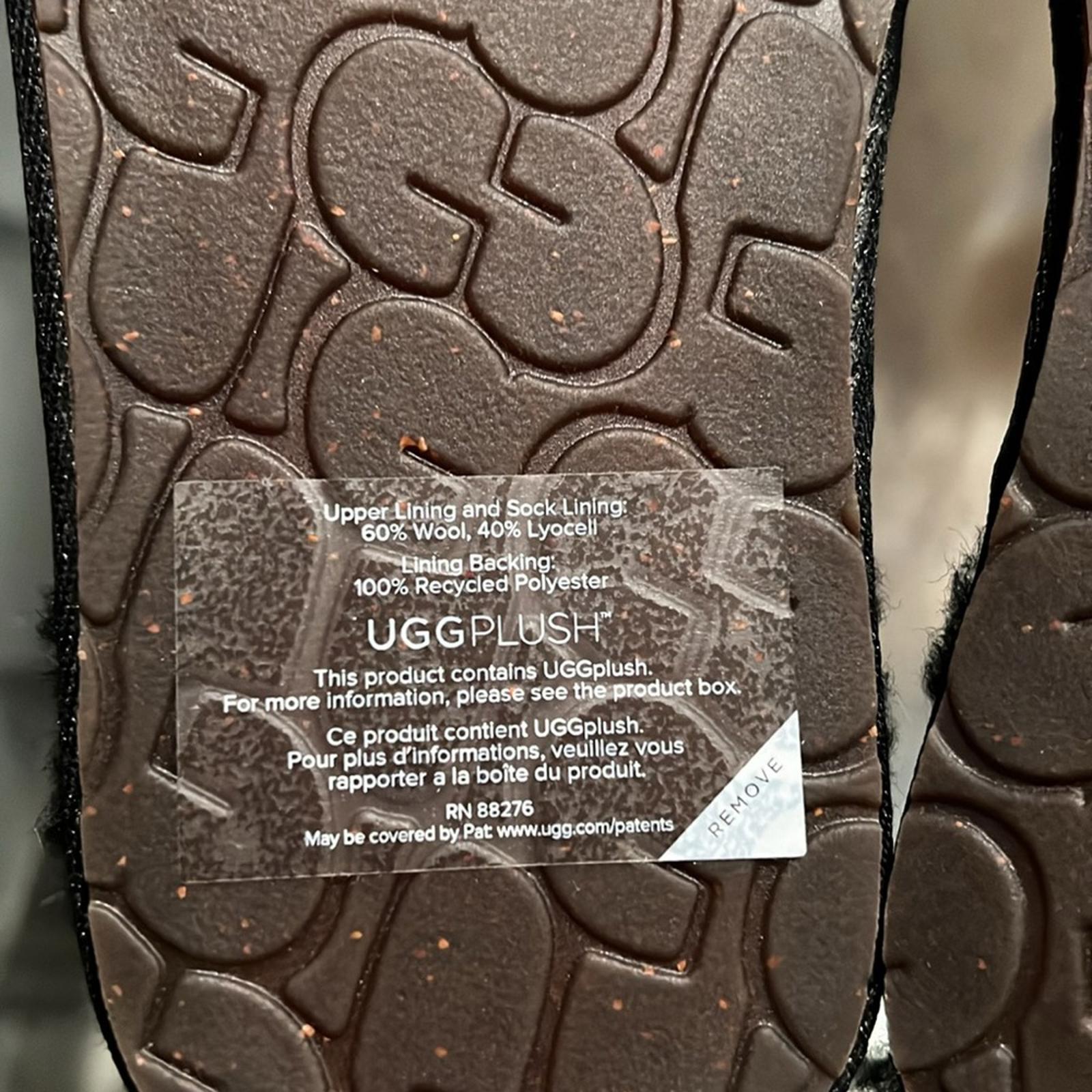 UGG Pearle UGGPlush Scuff Slipper in Black Size EU 36 | US 5 New w/o Box