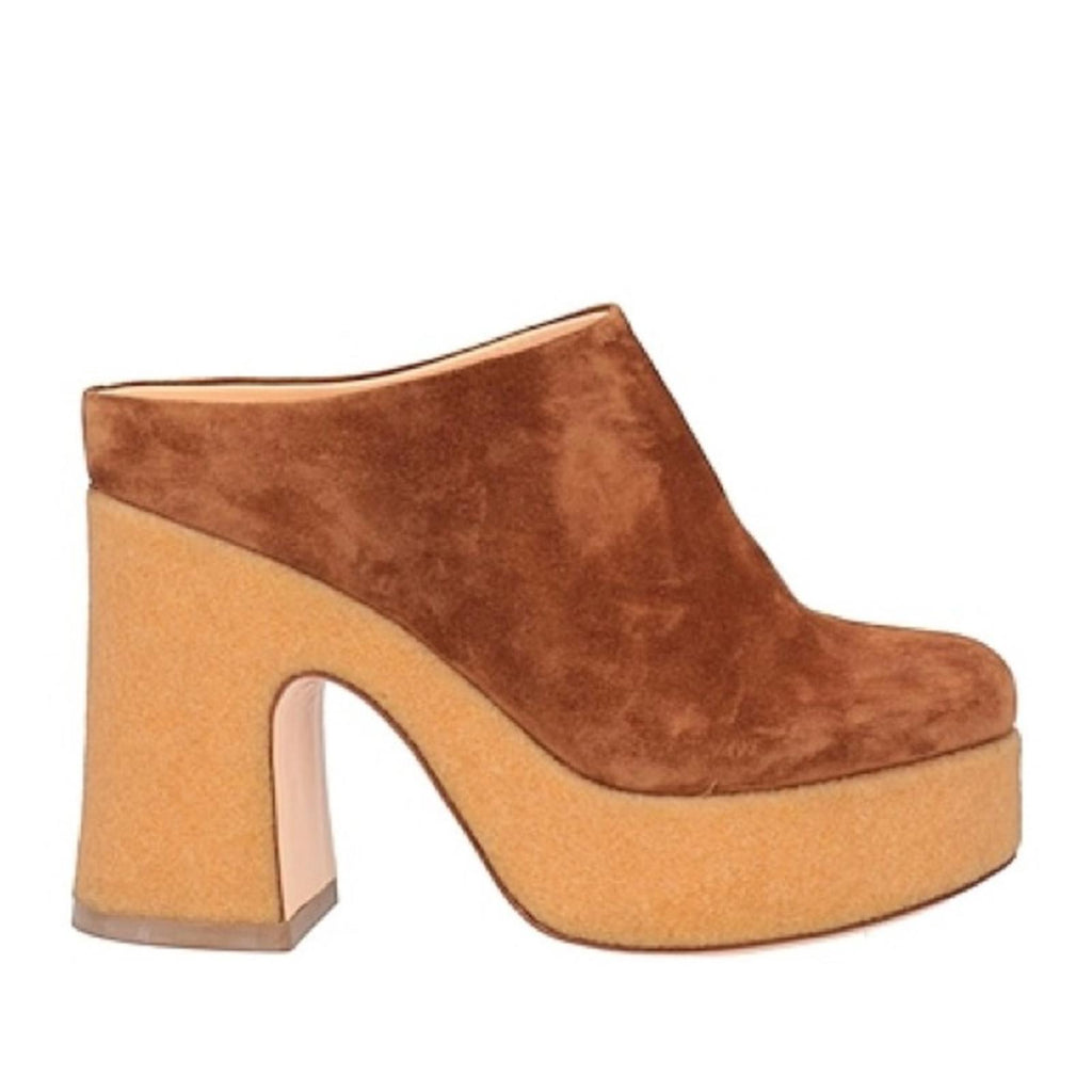 AGL Sista Mule - Cognac Size 38.5 Retail $545