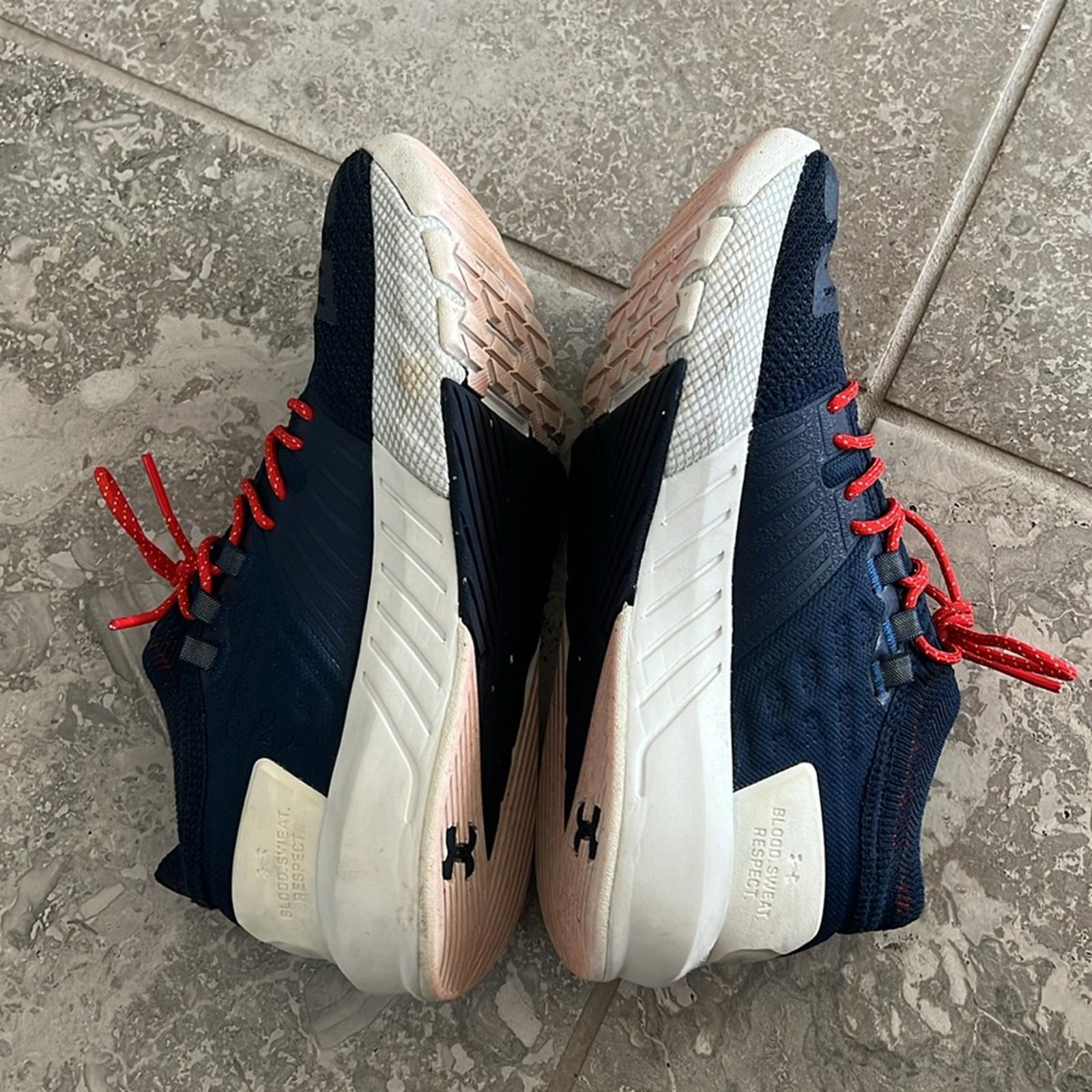Under Armour Project Rock 2 Navy/Grey Sneakers Size US 6 , EU 36.5 EXCELLENT!