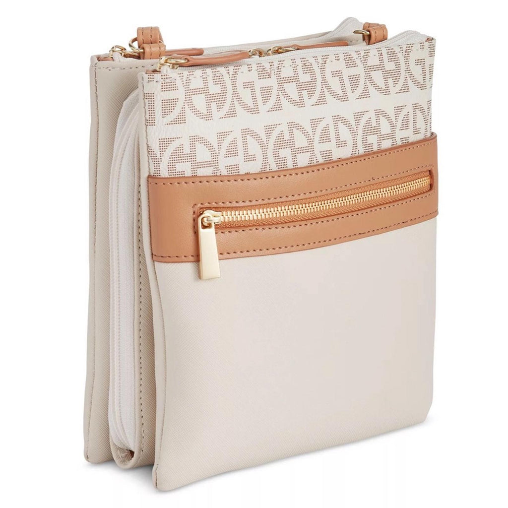 NEW Giani Bernini Dasher Signature Monogram Colorblock Mini Crossbody,