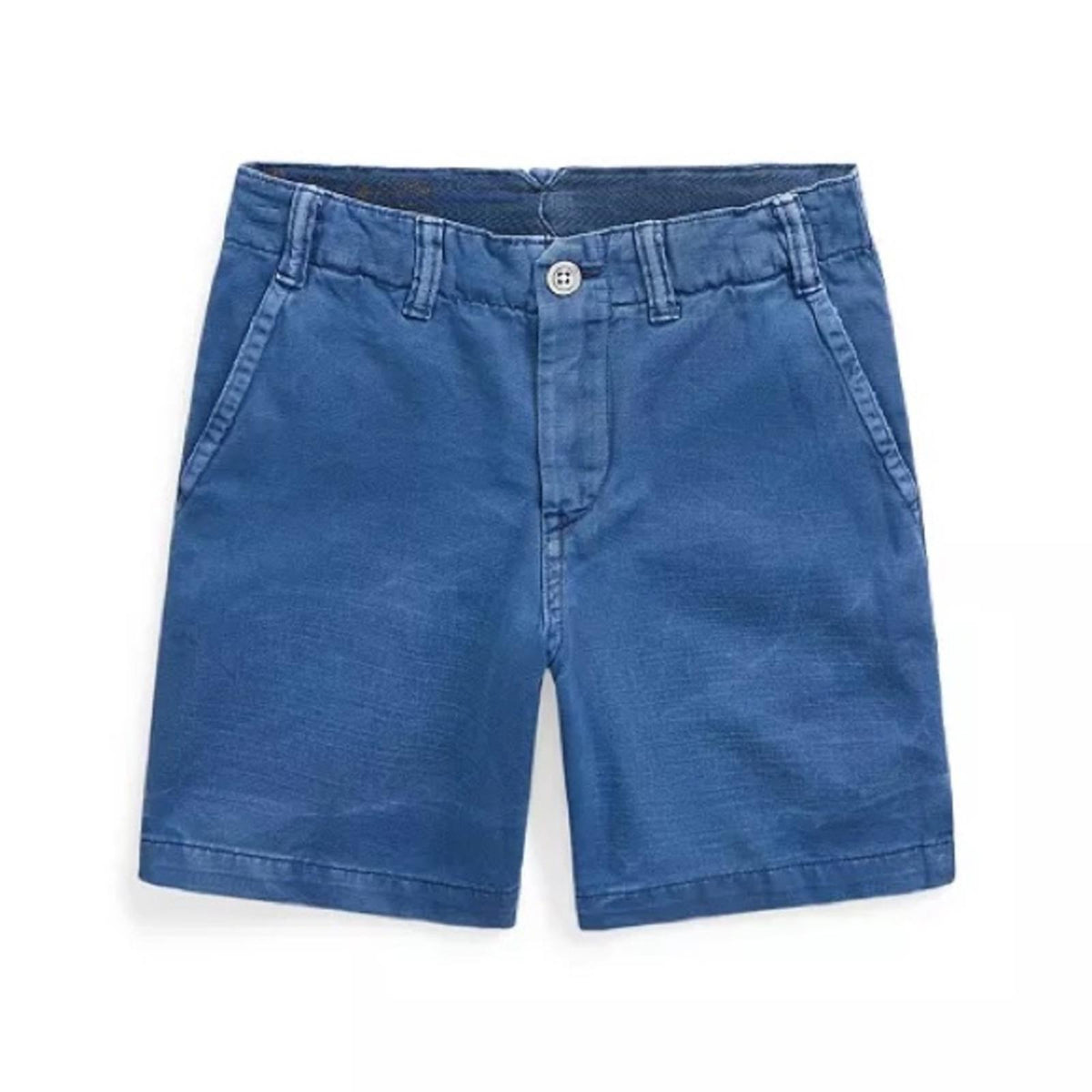 Polo Ralph Lauren Big Boys Cotton Twill Short in Old Royal, Size 8 NEW w/Tag