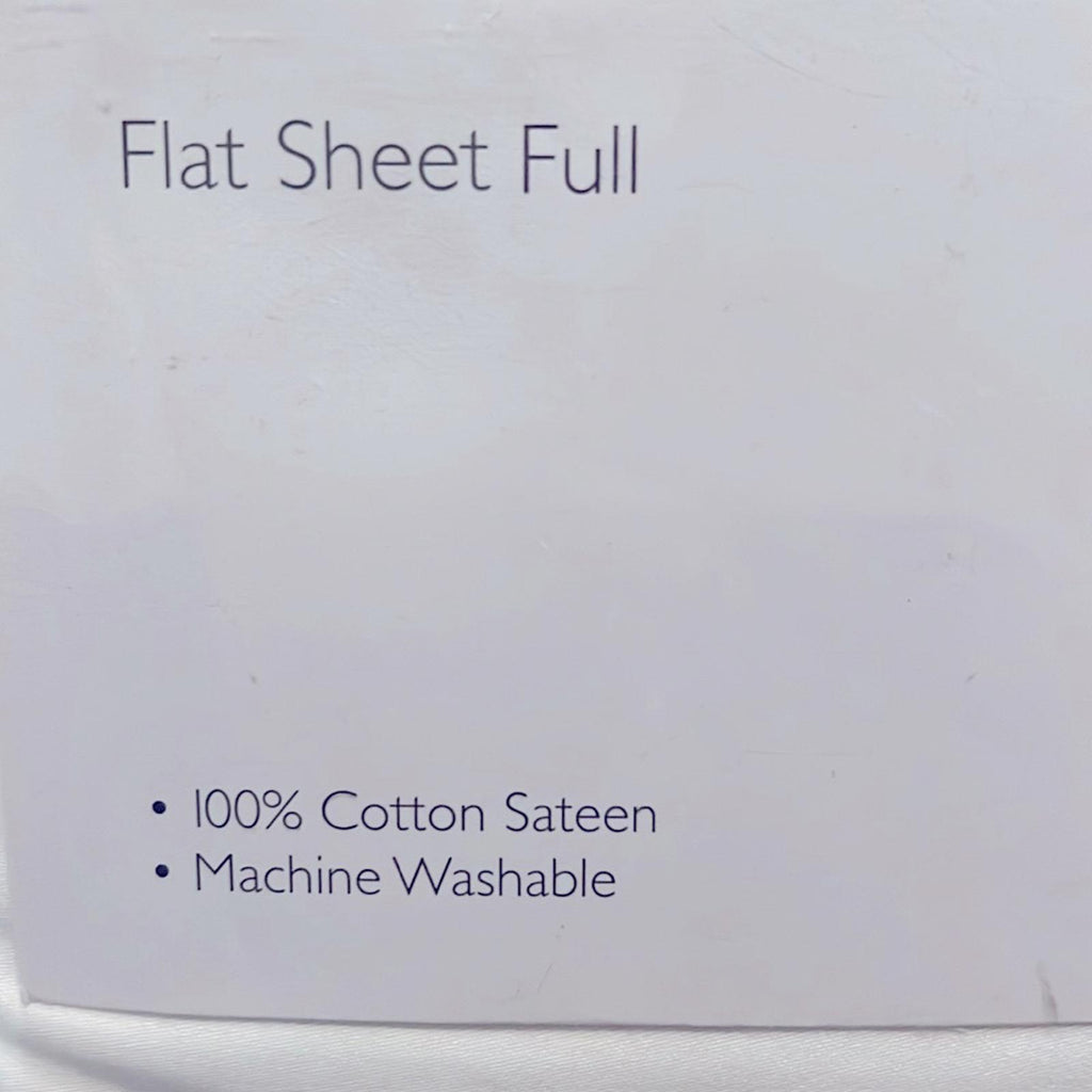 NWT Sky Chevron Multi Embroidered Flat Sheet, Full/Queen New w/Tag