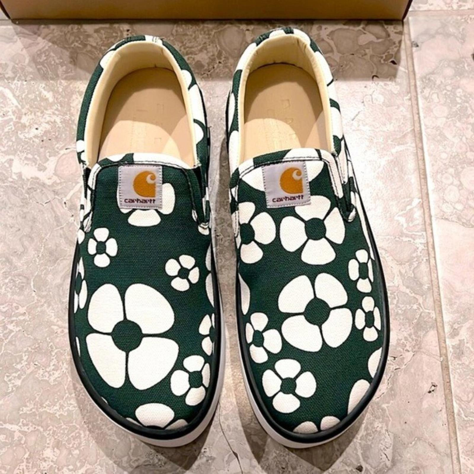 Marni x Carhartt Slip-On Sneakers Men’s Size 42 New in Box w/DustBag Retail $750