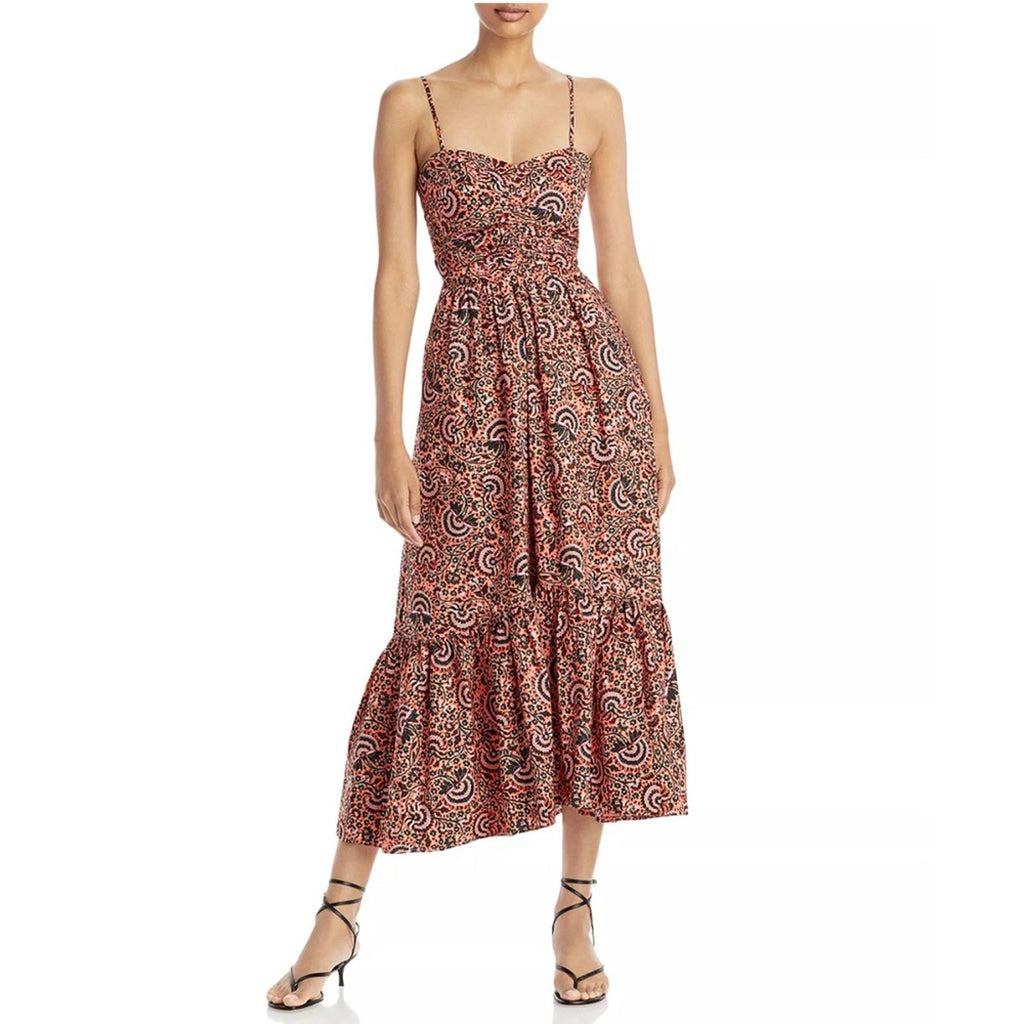 A.L.C. Lilah Printed Midi Dress, Revolve Size 8 New w/Tag Retail $495