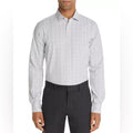 The Men's Store at Bloomingdale's Bi-Color Plaid Classic Fit Shirt, NWT, Size XL