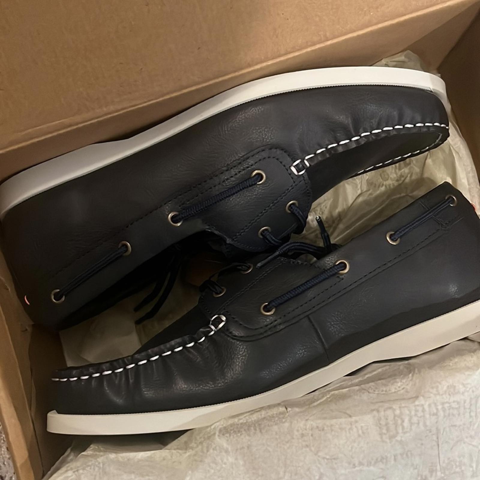 Weatherproof Vintage Men’s Benny Boat Shoes, Navy Size 11M New in Box Retail $75