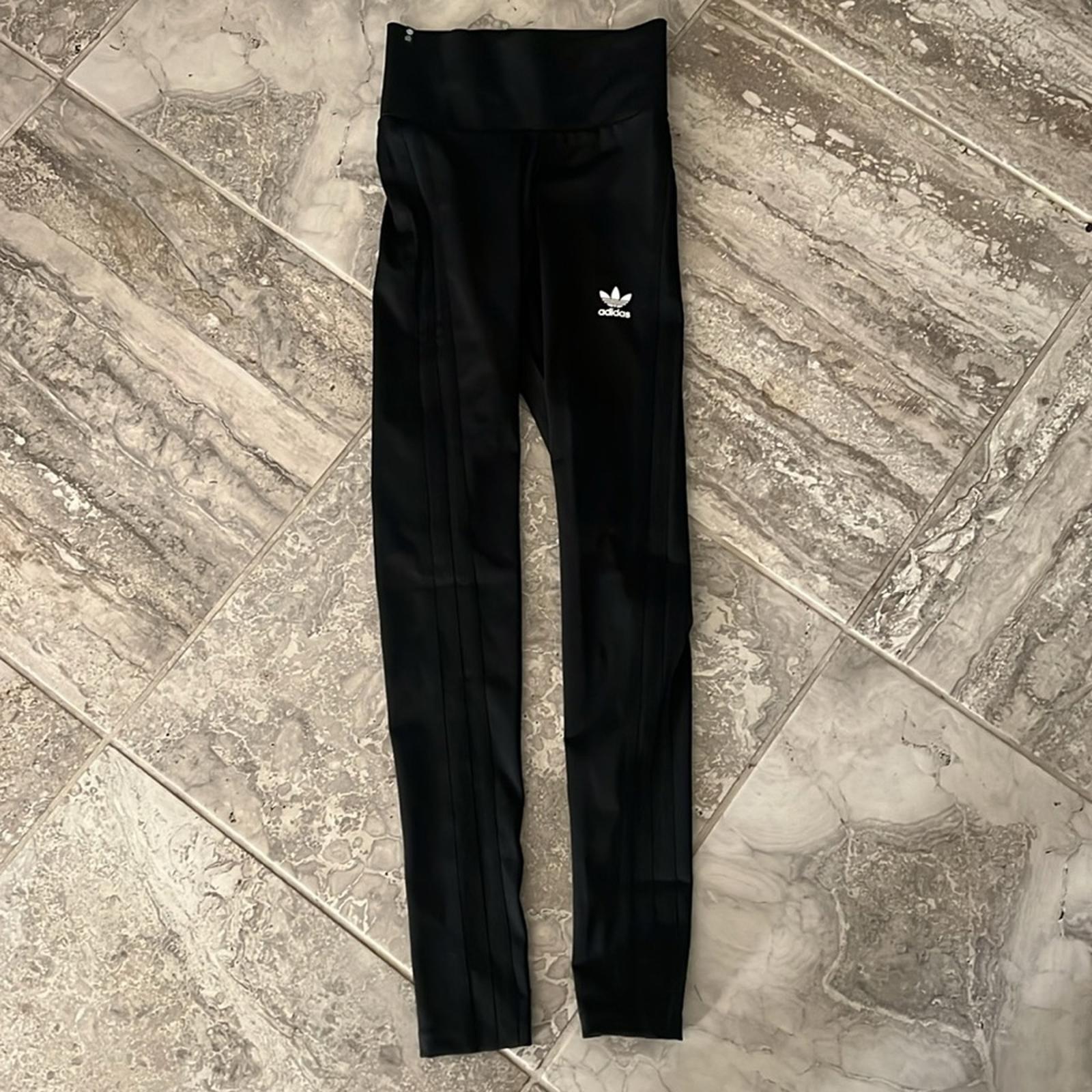 Adidas Originals High Waisted Leggings in Black, NWT, Size XS