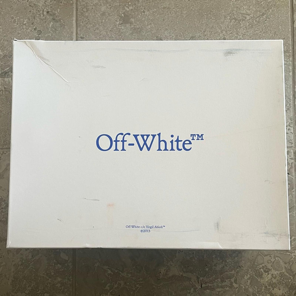 Off-White Black Tractor Motor Leather Boots, NWT, Size 38