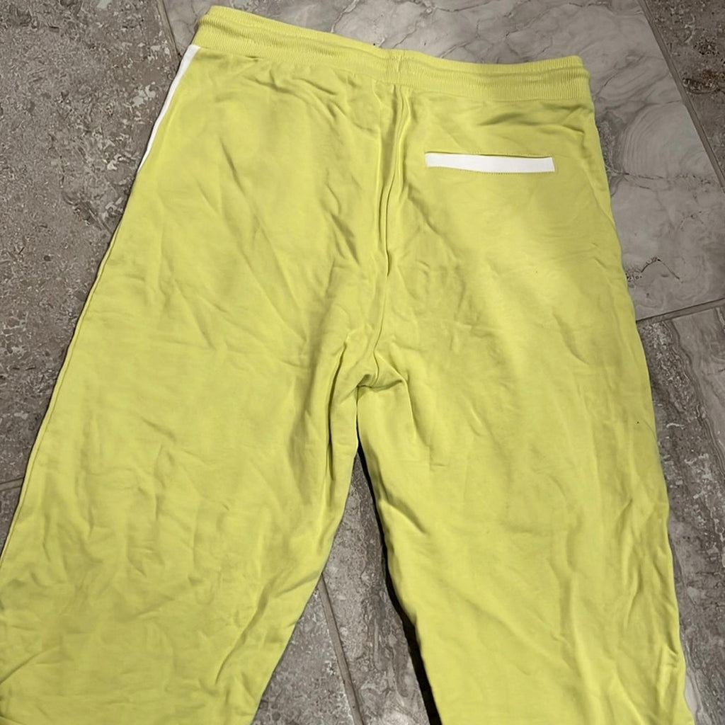 Guess Drawstring Graphic Jogger Pants in Glowy Green, Boys Size 16 NWT