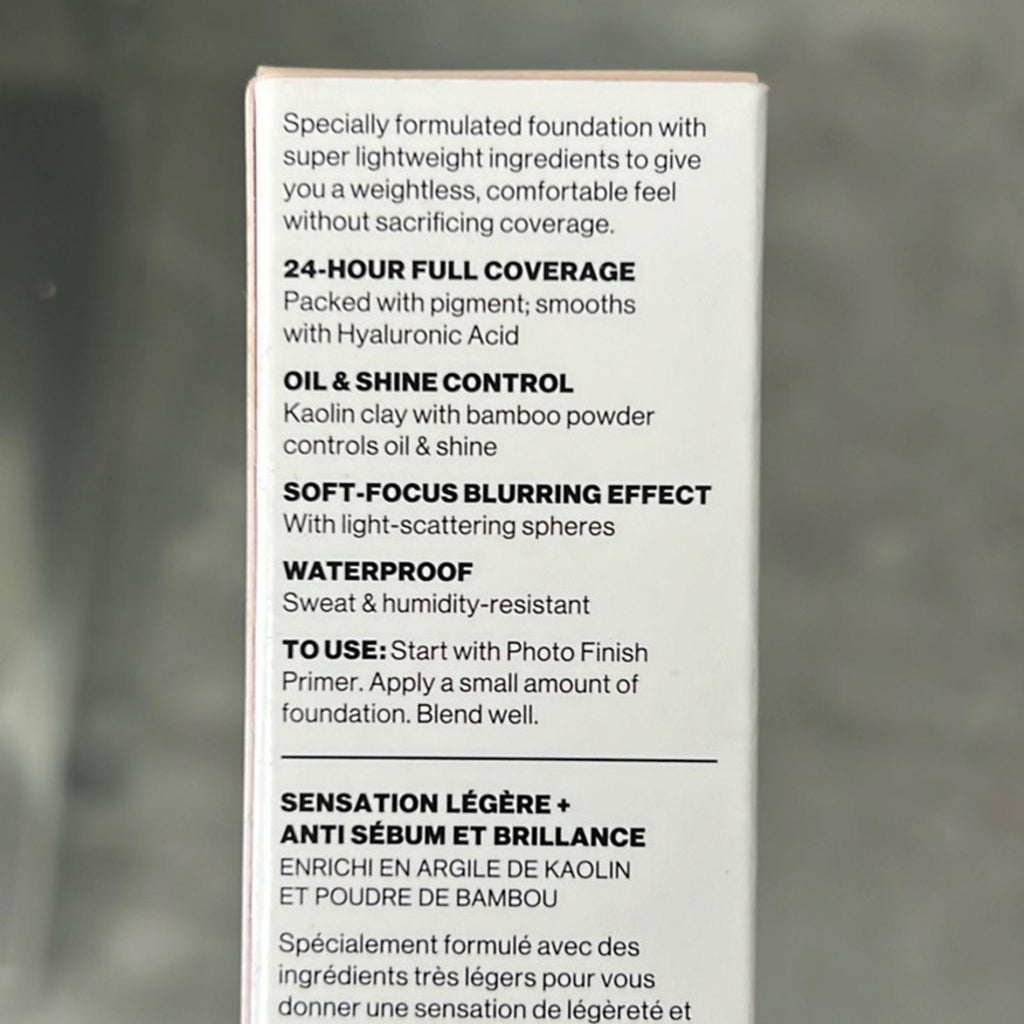 Smashbox Studio (4.7 Very Deep/Neutral) Skin Full Coverage 24Hr FoundationNEW
