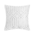 Sky Textured Trellis Euro Sham Set of 2, NWT Retail $160