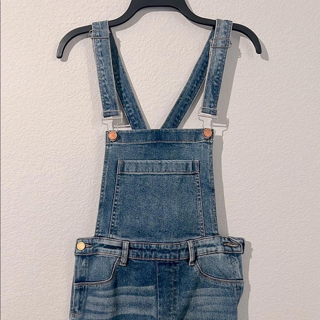 BlankNYC It's Vintage Overalls Denim in Blue, EXCELLENT, Size 27