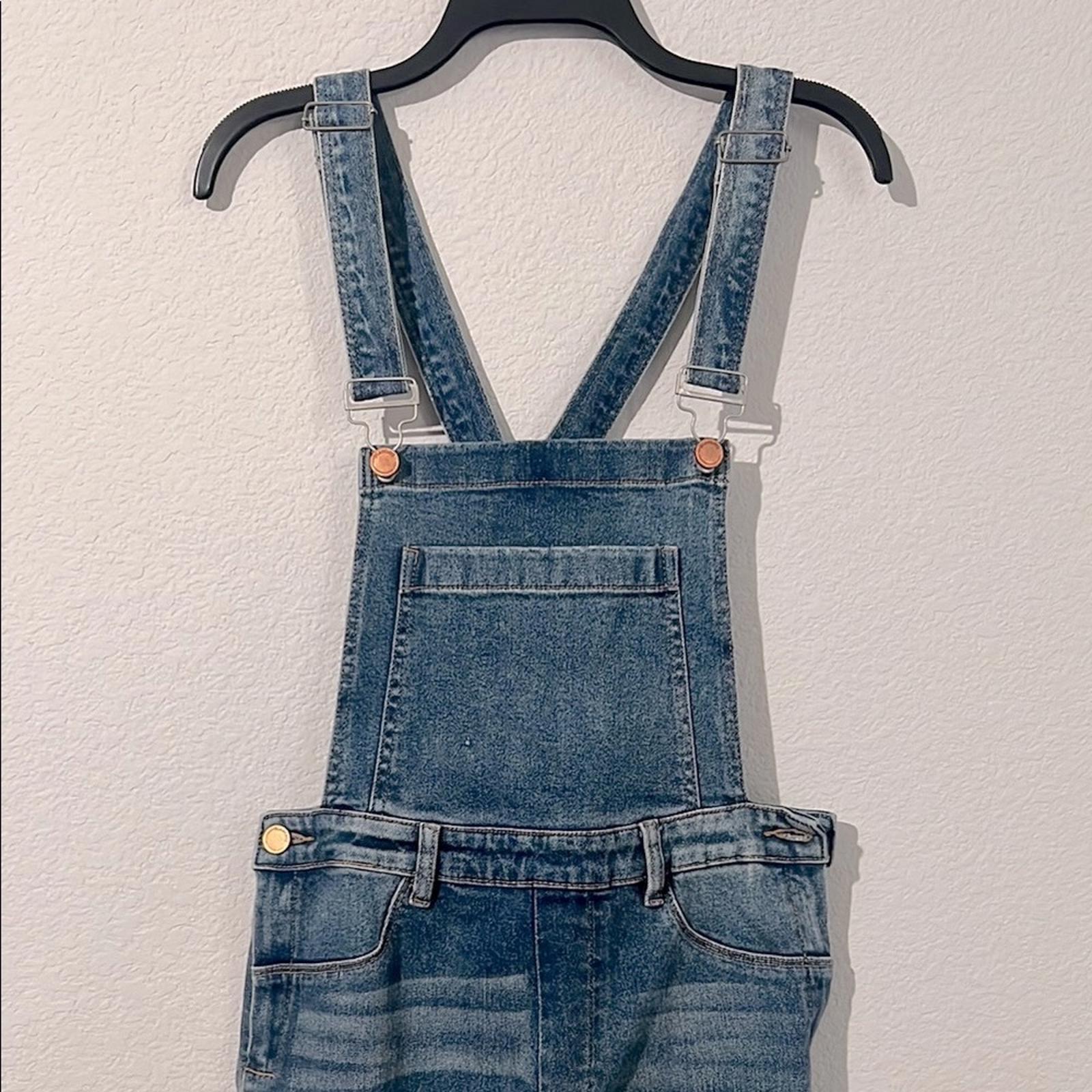 BlankNYC It's Vintage Overalls Denim in Blue, EXCELLENT, Size 27
