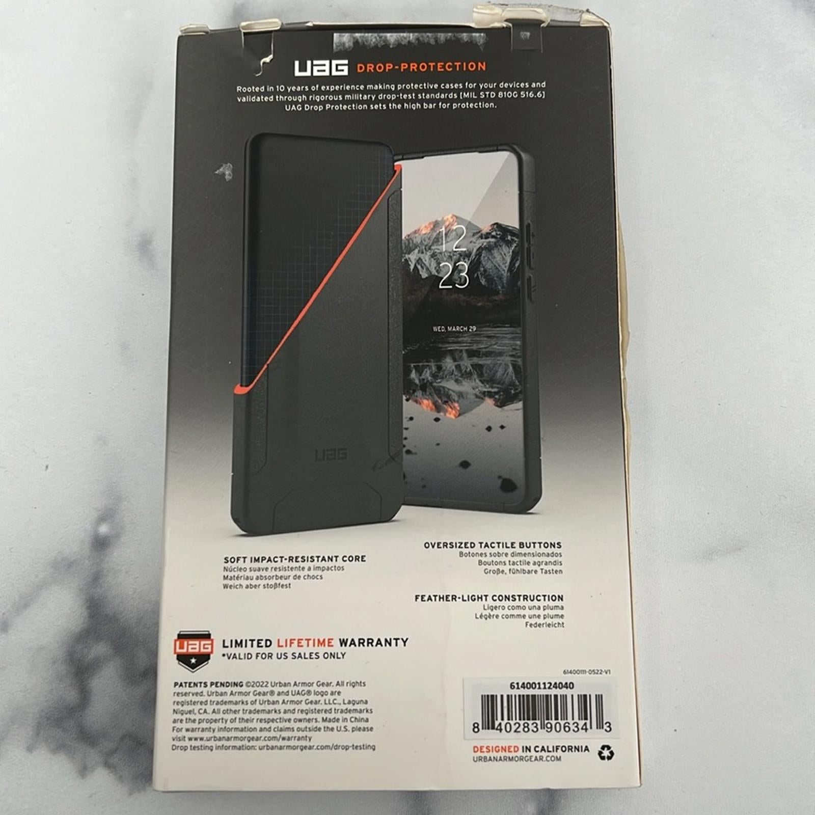 UAG Scout Series Case for Google Pixel 7 2022 in Black, New in Box