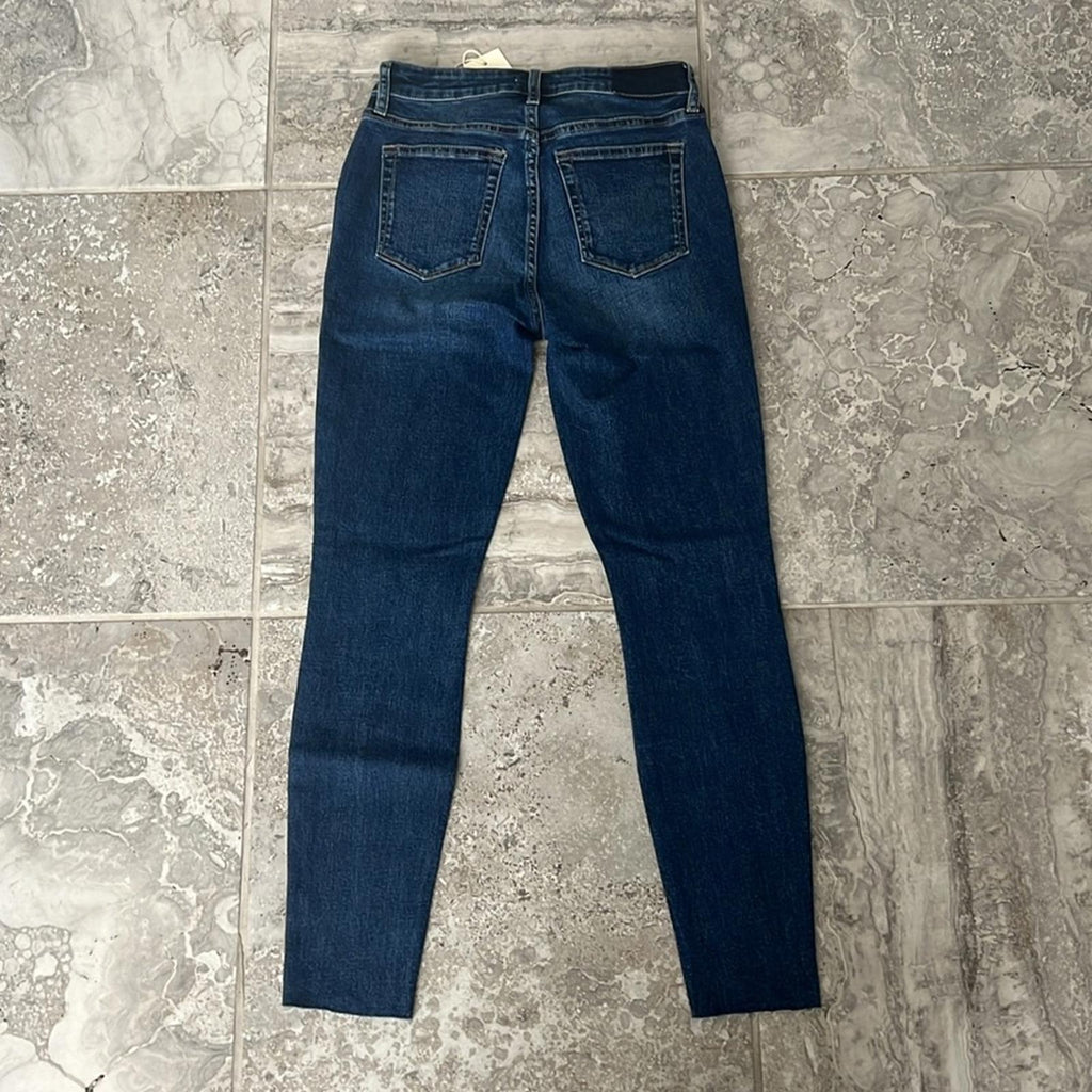 HOB Hint of Blu High Rise Ankle Skinny Jeans, Size 26 New with Tag