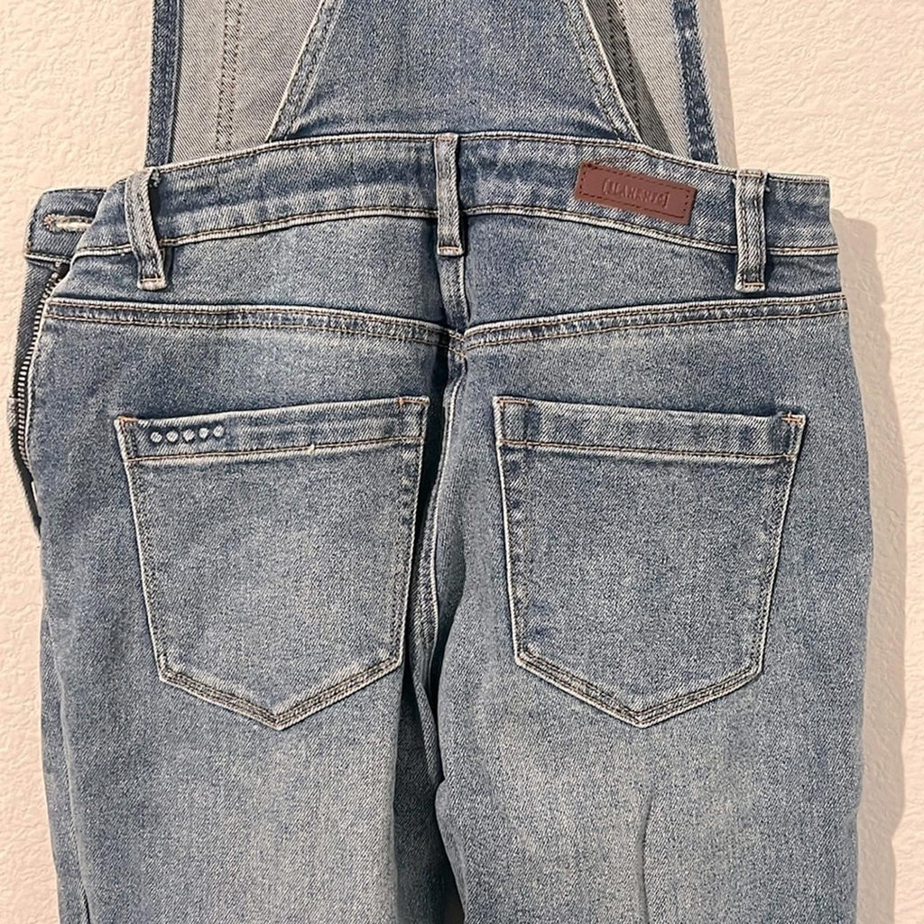 BlankNYC It's Vintage Overalls Denim in Blue, EXCELLENT, Size 27