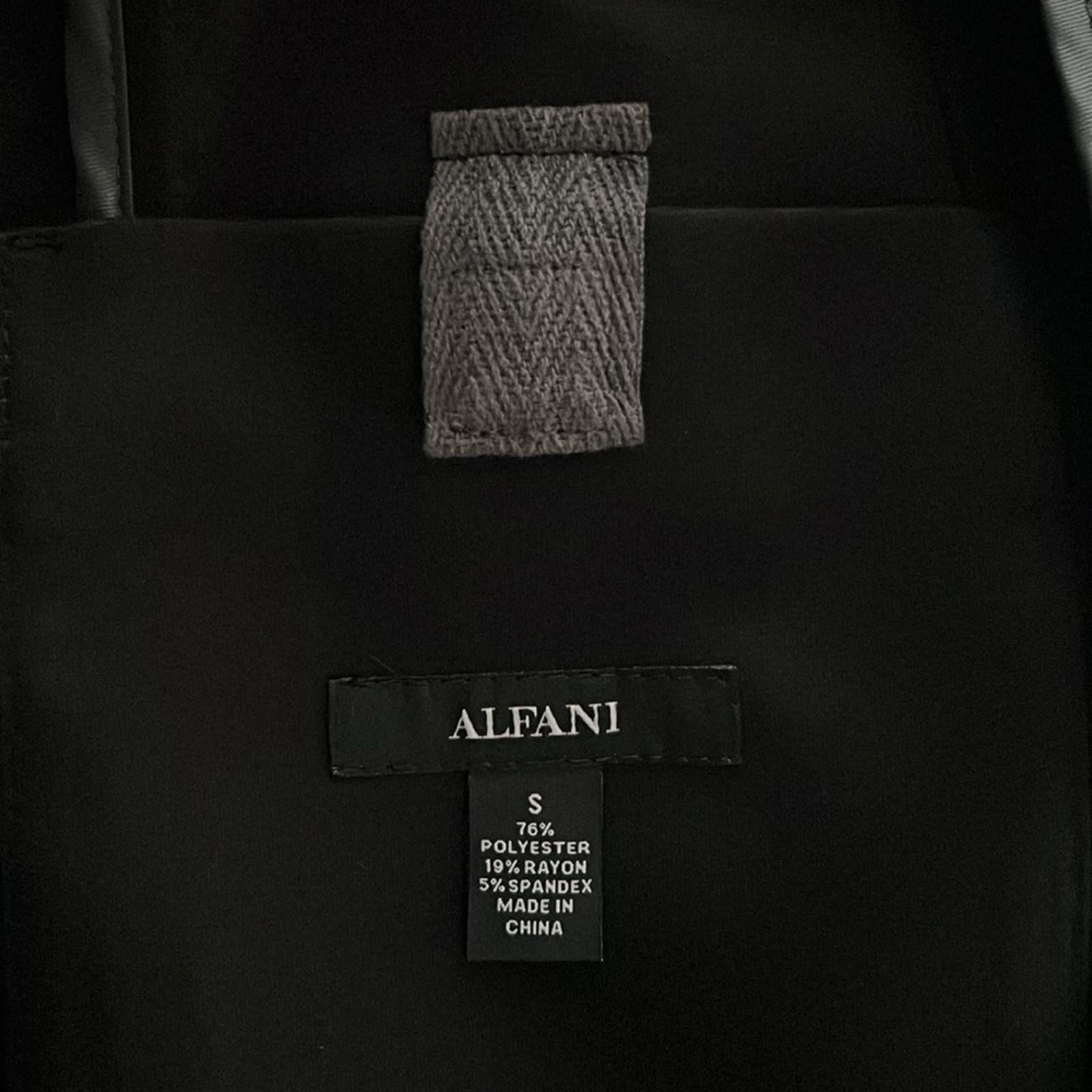 Alfani Single Breasted Classic Fit Stretch Sport Coat in Black, Size S NWT $170