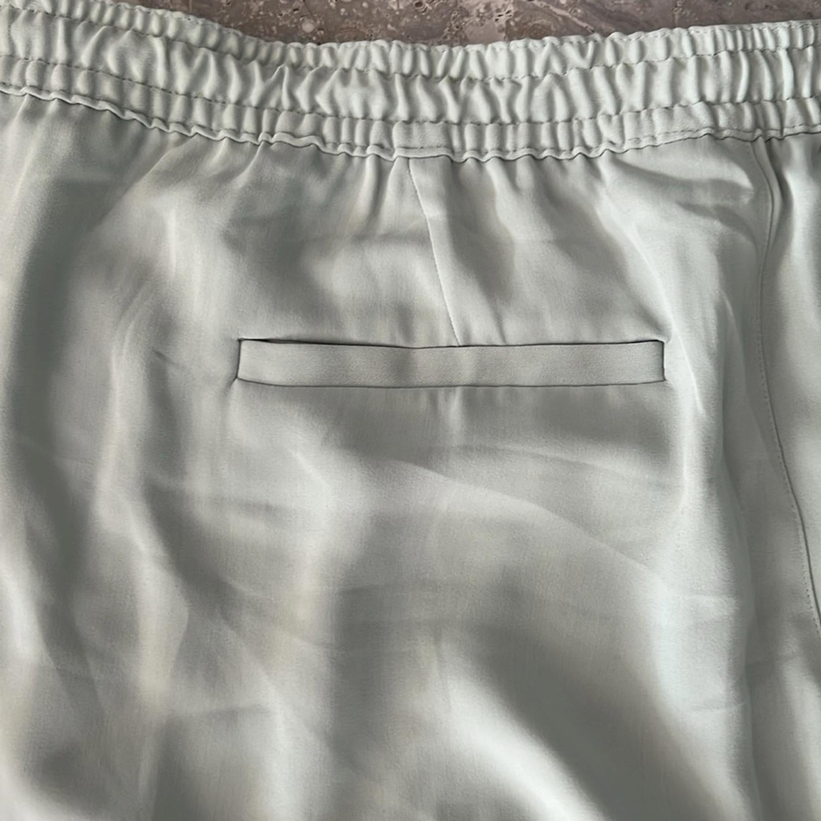 Lauren Ralph Lauren Green Drawstring Crepe Cuffed Pants Plus Size 18W NWT $155