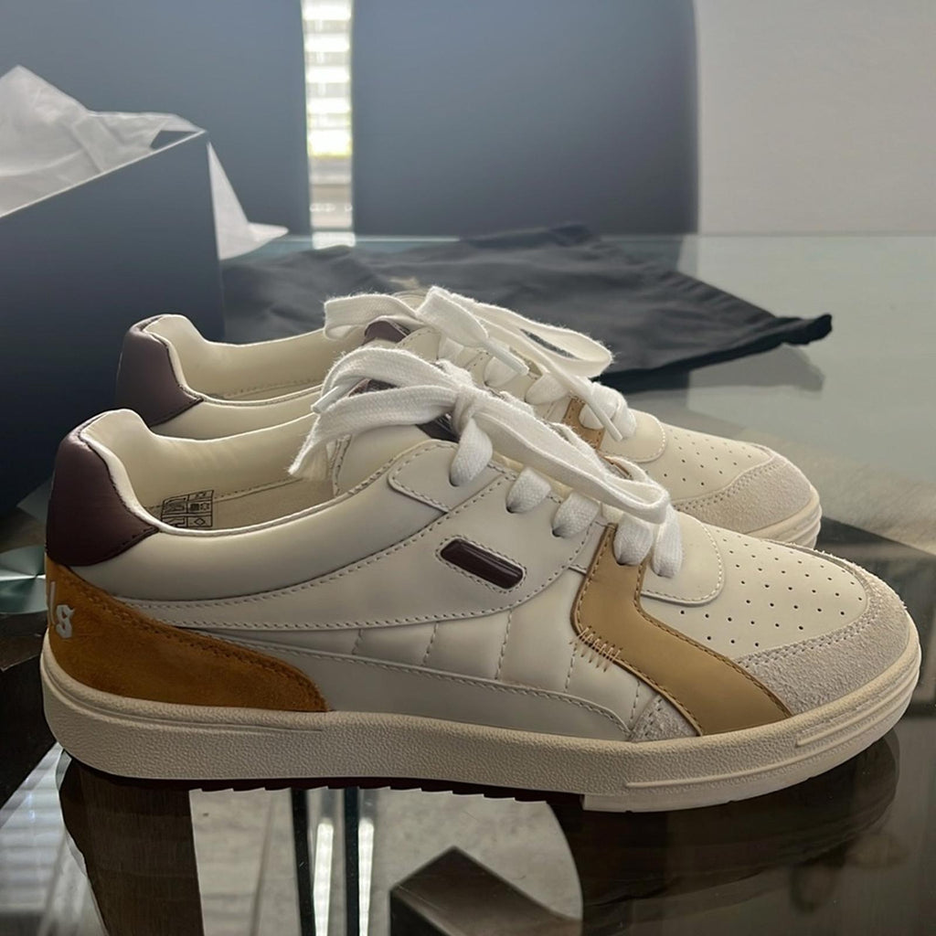 Palm Angels Sneakers in University Beige/Brown Size EU42 US9 New in Box +DustBag