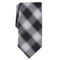 Michael Kors Men's Denton Check Tie in Black Silver, New w/Tag $69.50