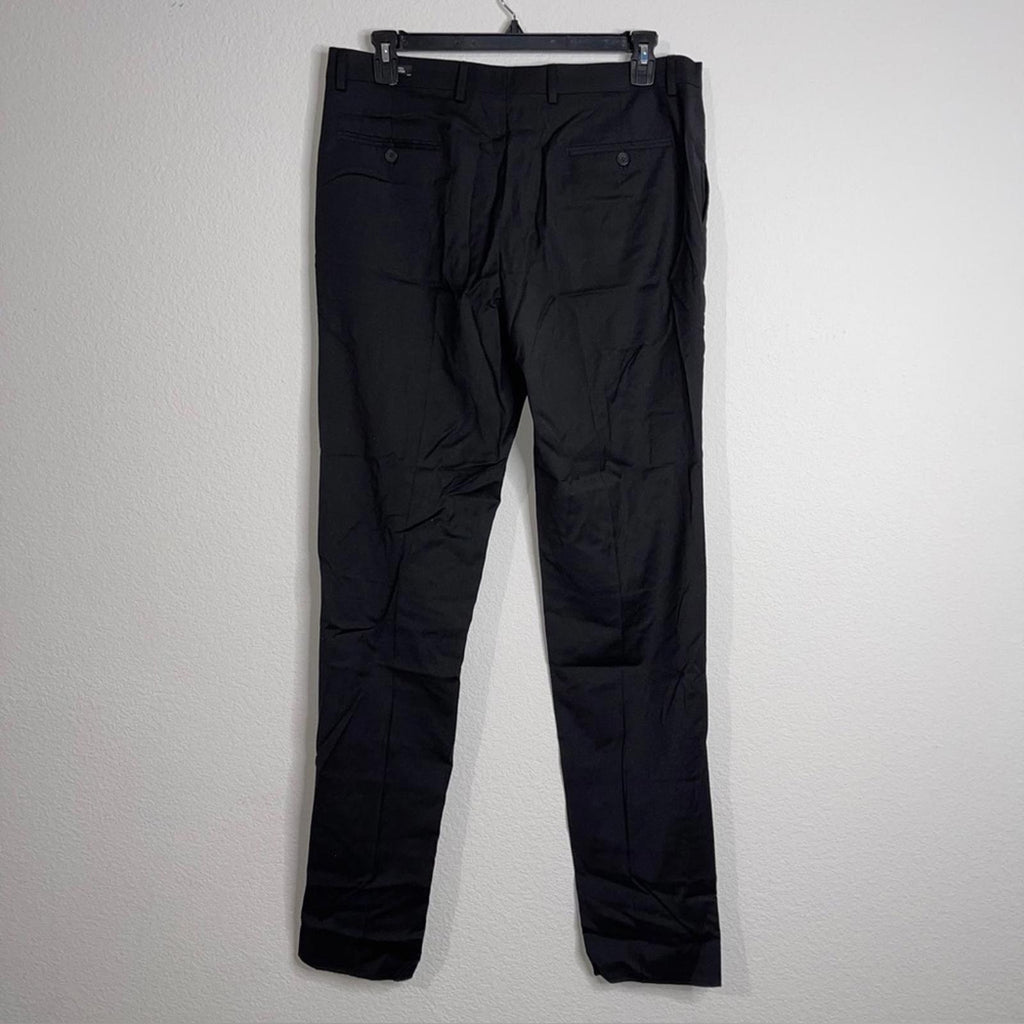 Awearness Kenneth Cole Modern Fit Suit Separates Pants Black, Size 36 NEW w/Tag