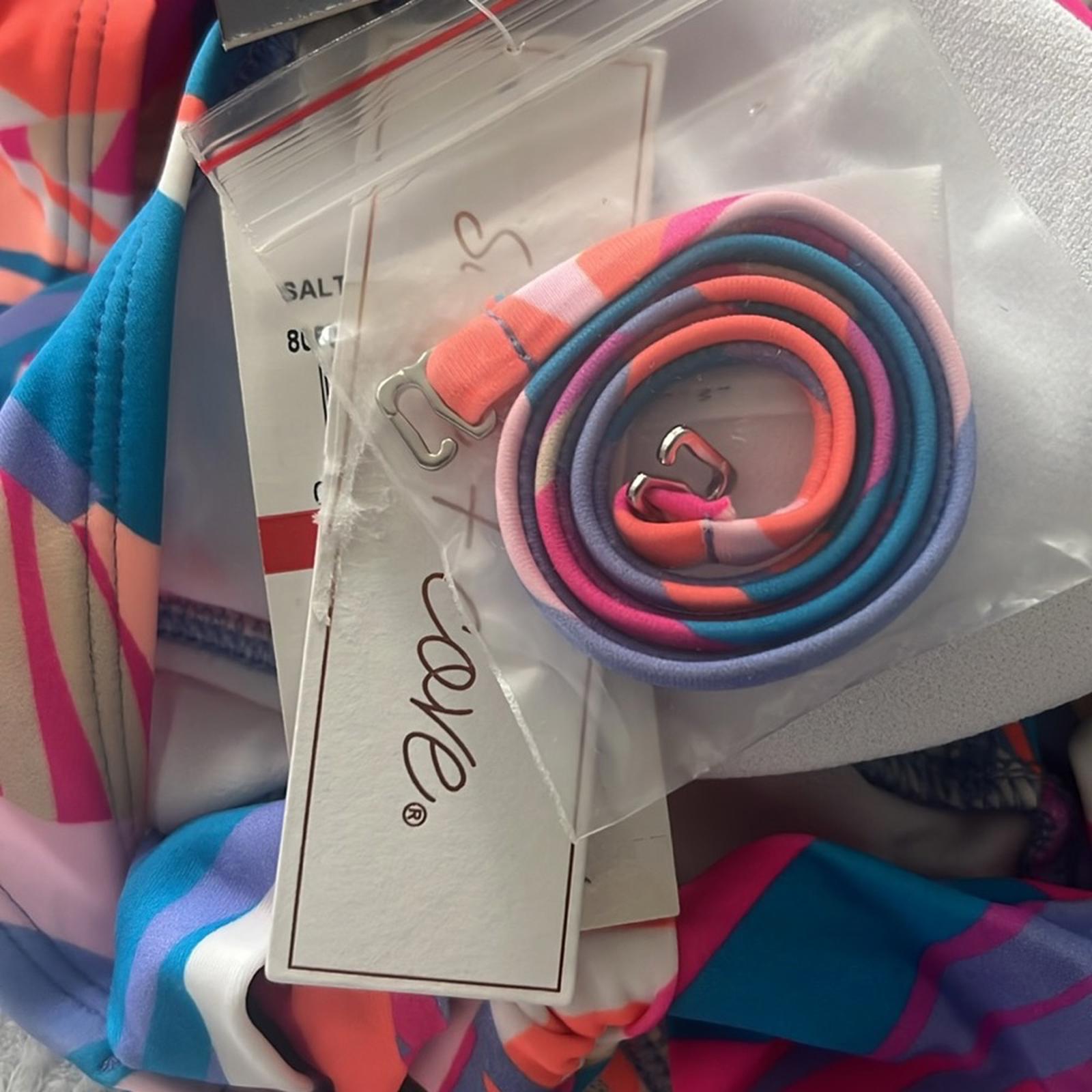 Salt + Cove Printed Knott One-Piece Swimsuit, Comes w/Strap, Size XS NEW w/Tag