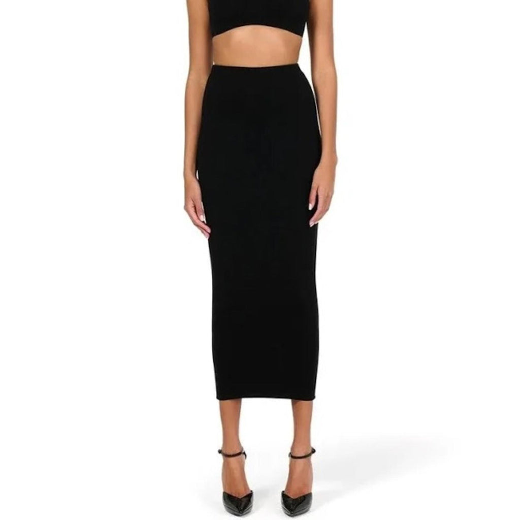 Naked Wardrobe Black Pencil Maxi Skirt, Size XS EXCELLENT!